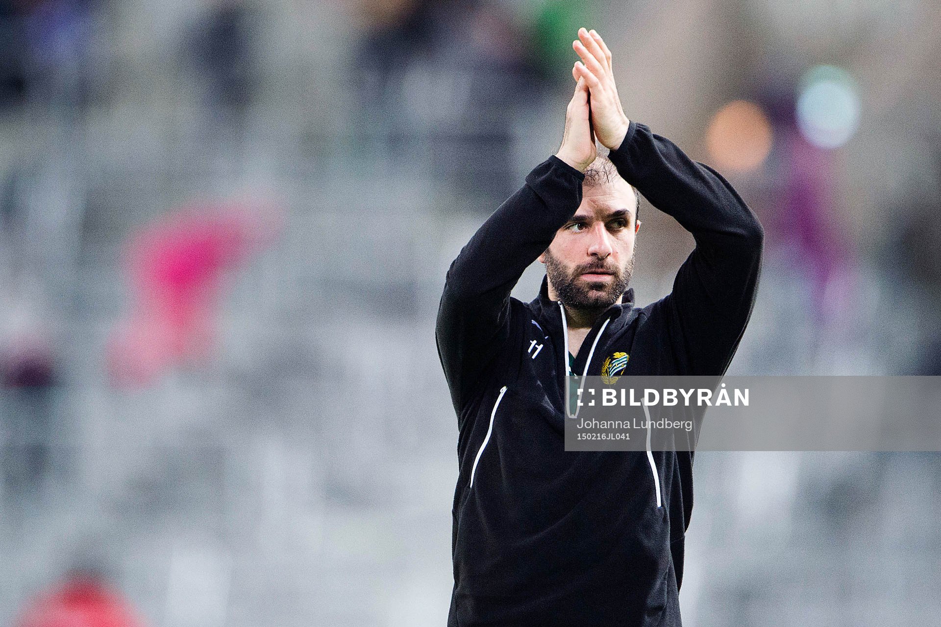 Hammarbys Kennedy Bakircioglu tackar publiken