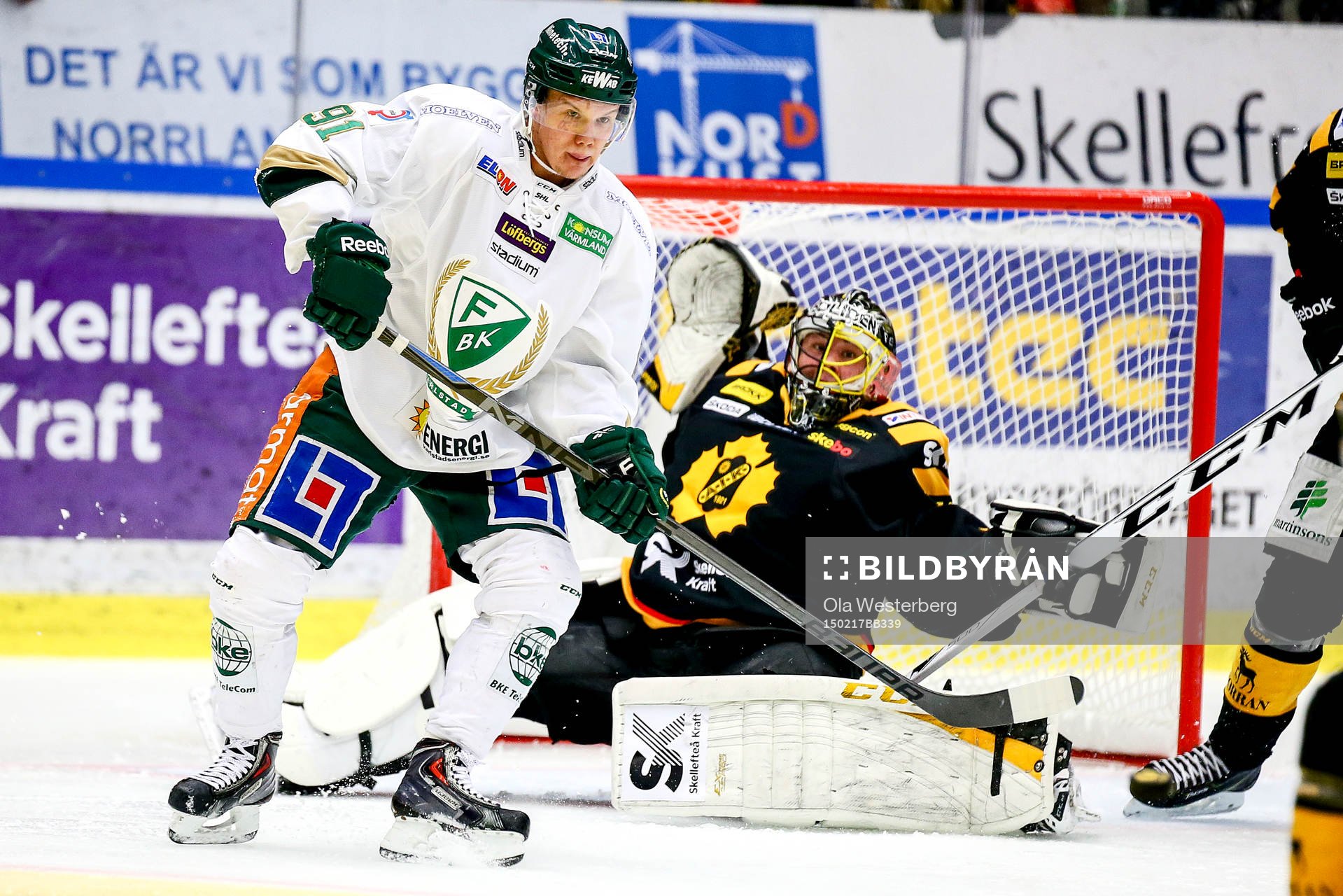 Skellefteås målvakt Jesper Eriksson