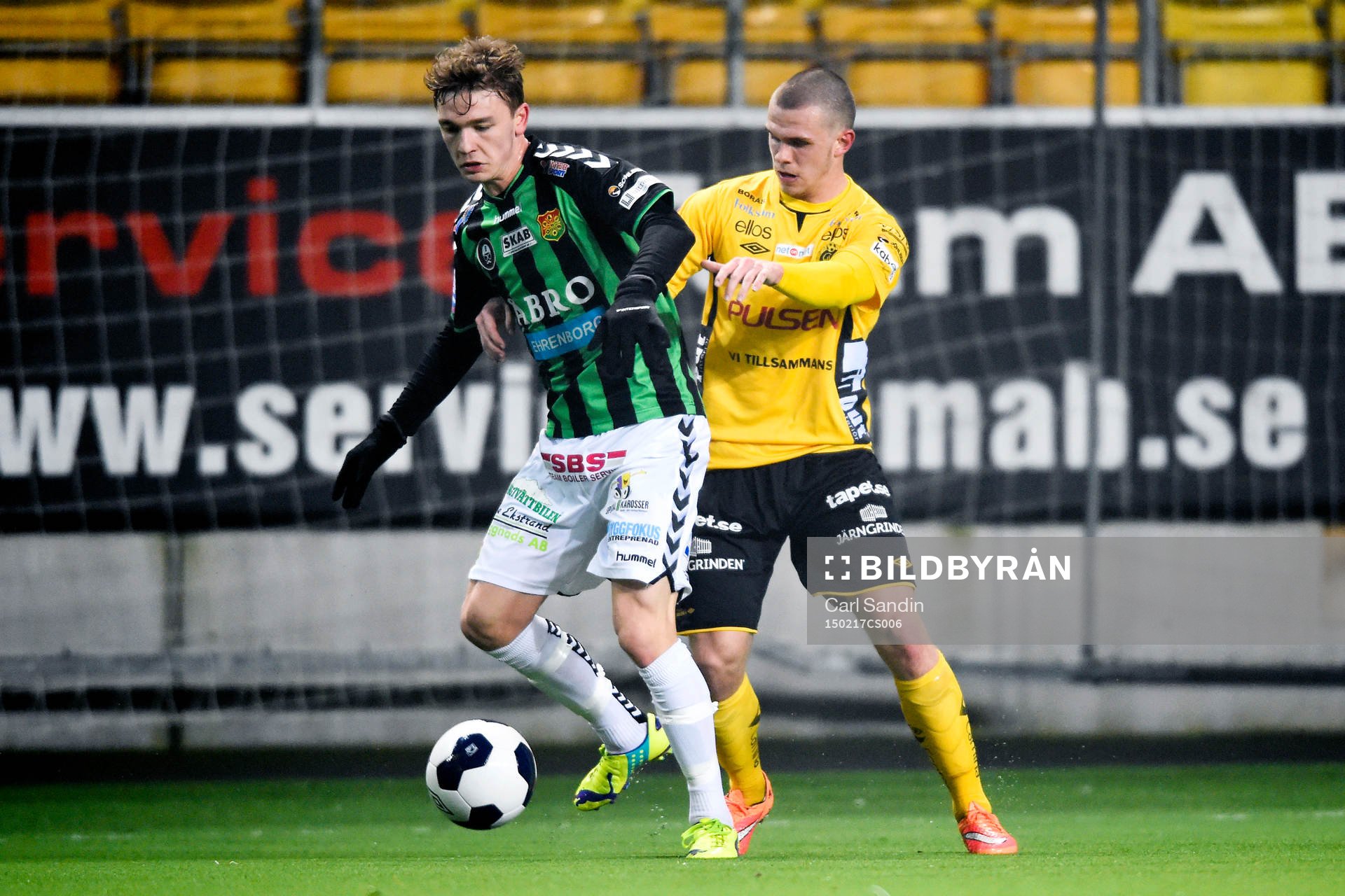 Gais Adam Eriksson och Elfsborgs Jesper Manns
