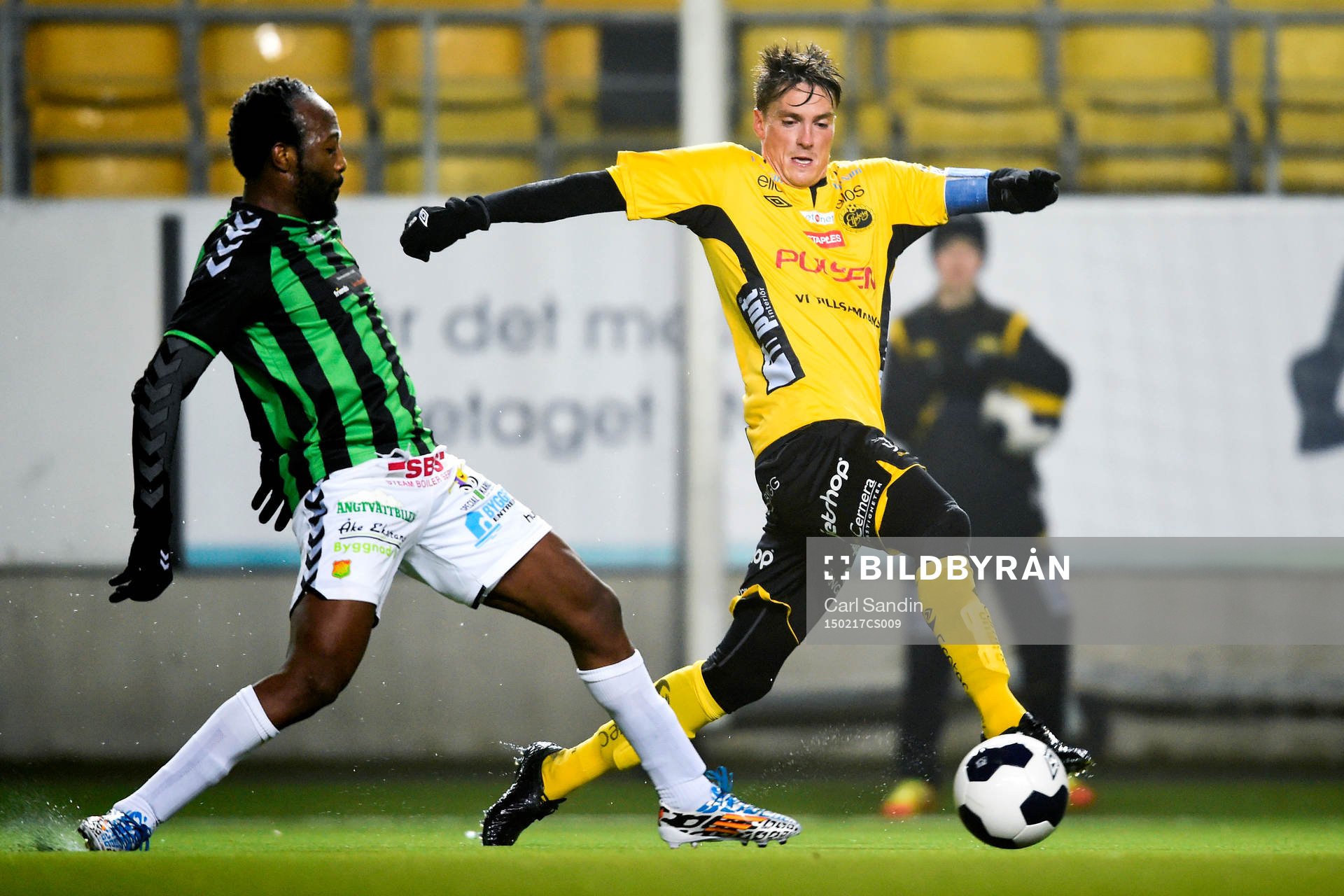 Gais Reuben Ayarna och Elfsborgs Lasse Nilsson