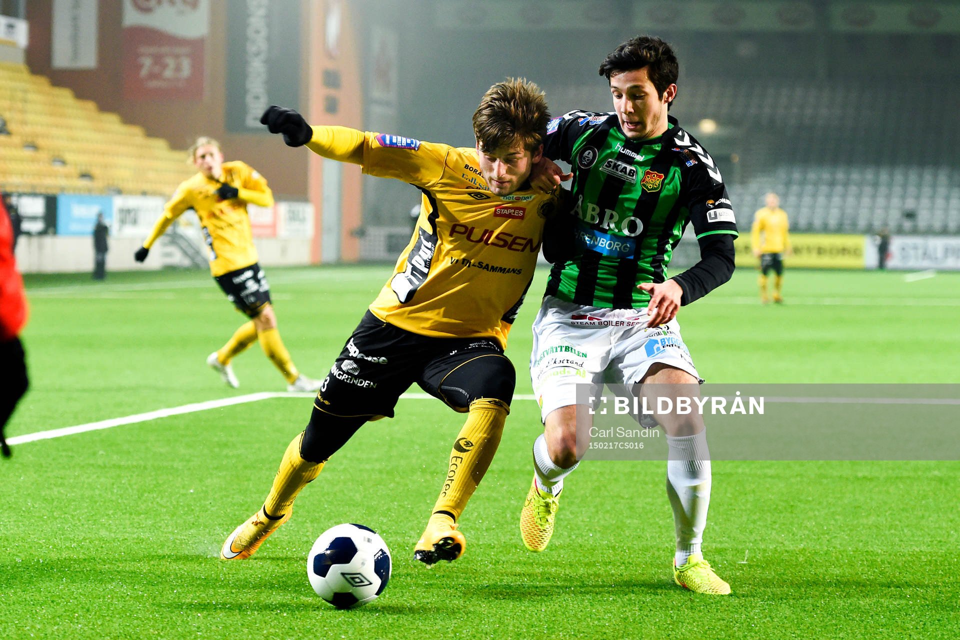 Elfsborgs Arber Zeneli och Gais Tahir Kocak