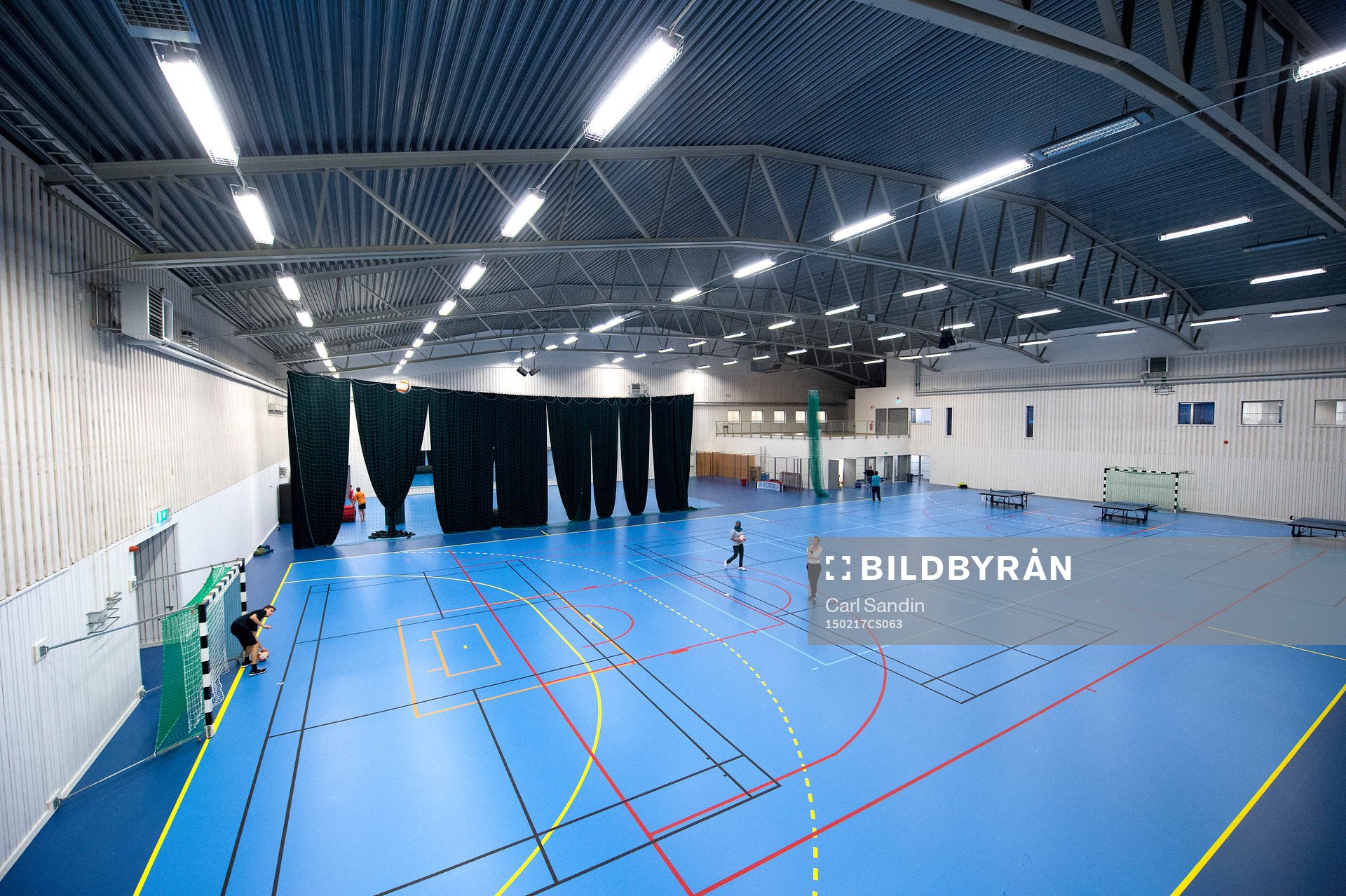 Interiör i Sjuhäradshallen