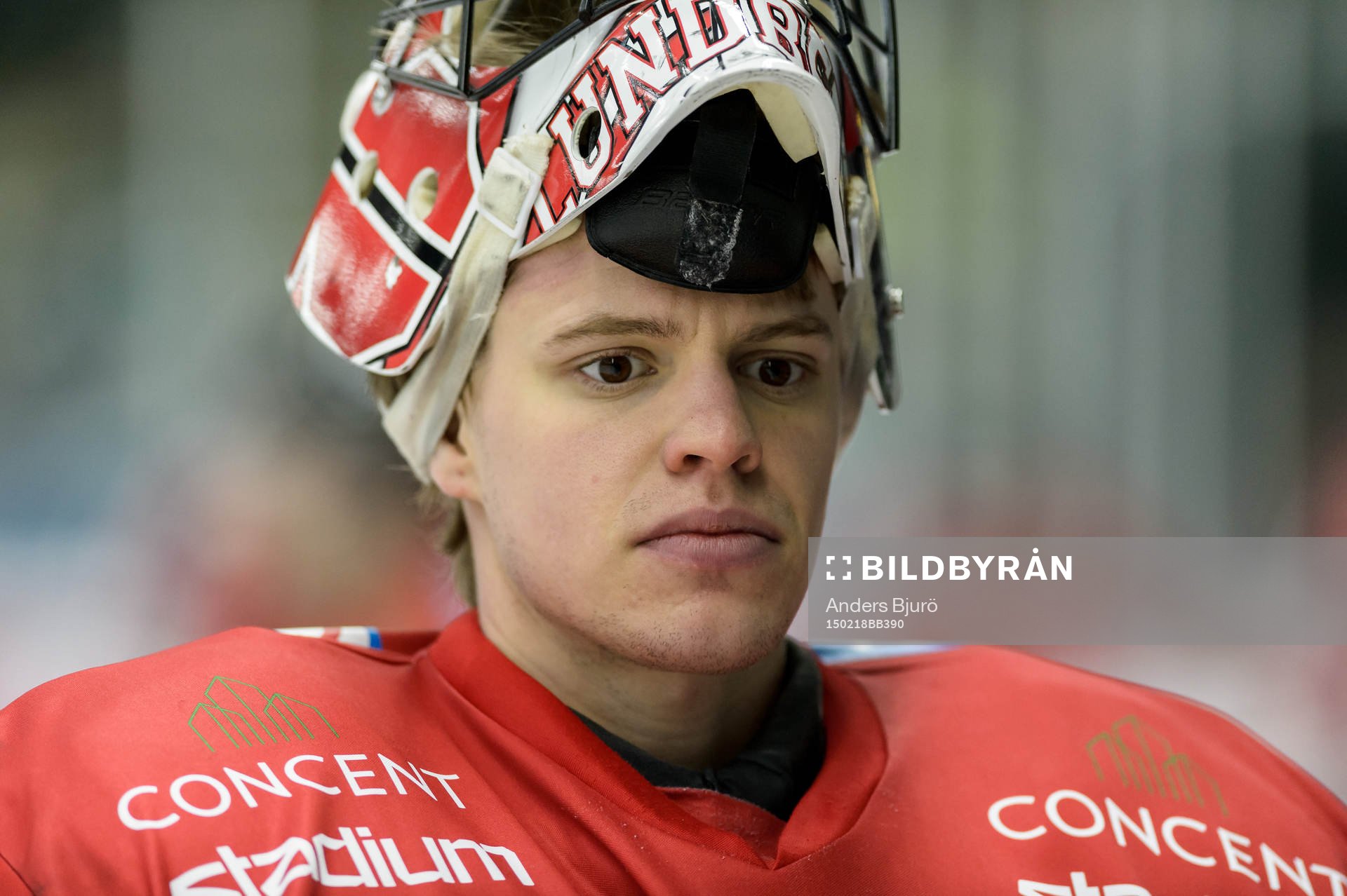 Vita Hästens målvakt Henrik Lundberg