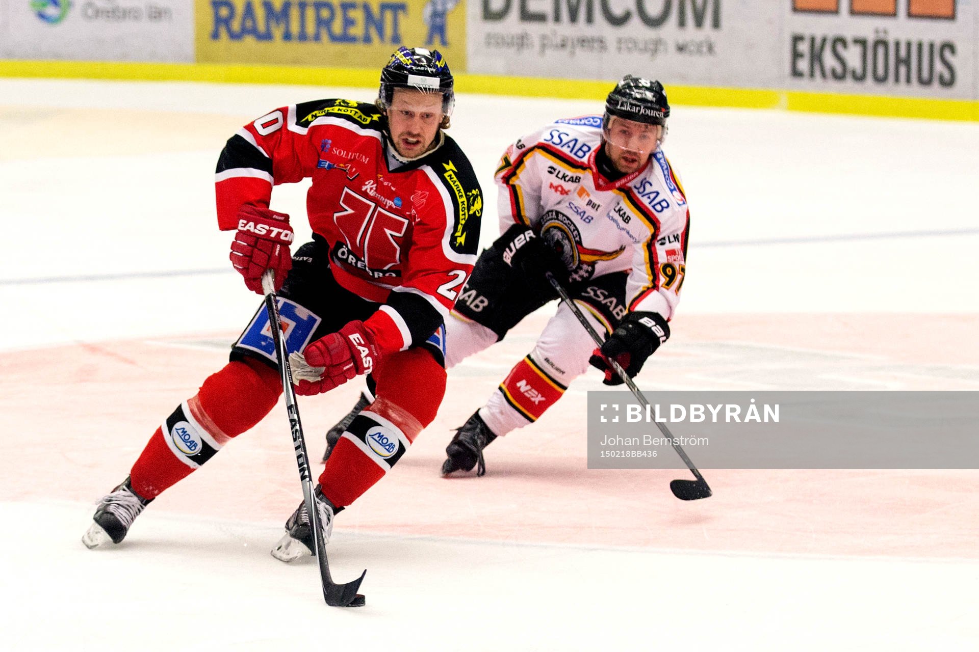 Örebros Marcus Weinstock och Luleås Per Ledin