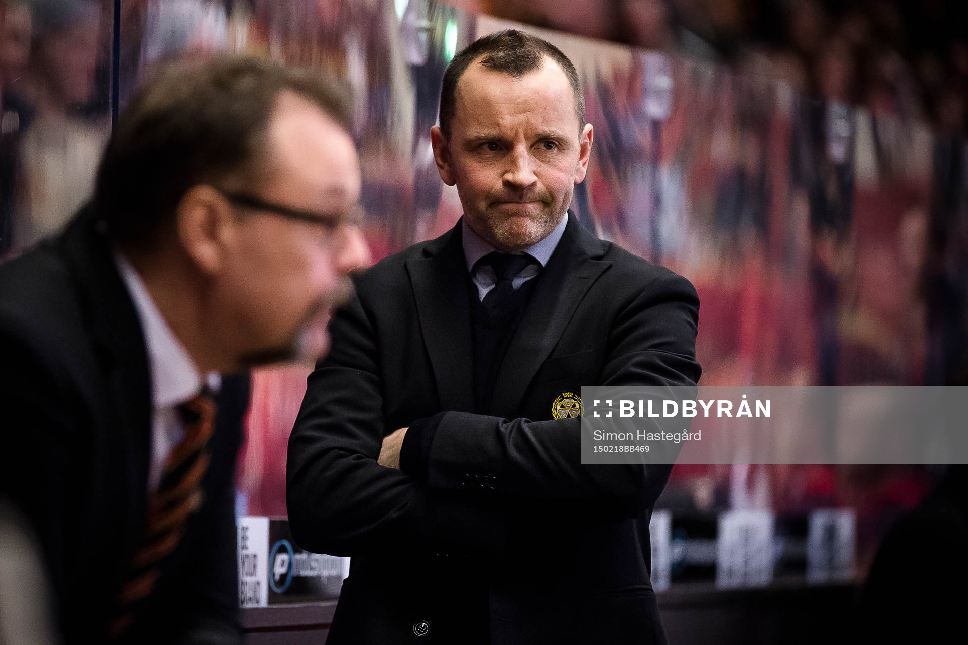 Brynäs huvudtränare Thomas Berglund  deppar