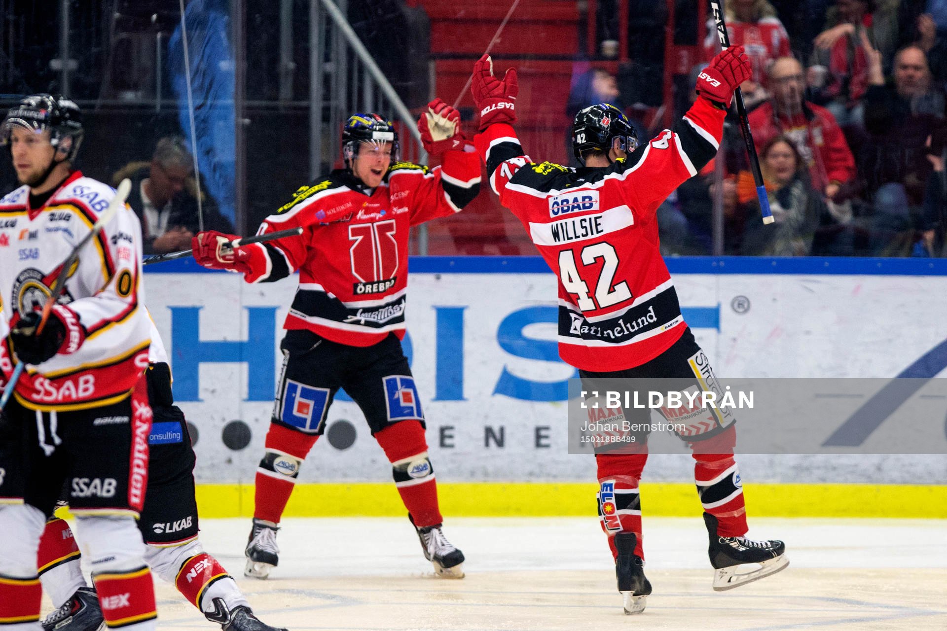 Örebros Brian Willsie jublar