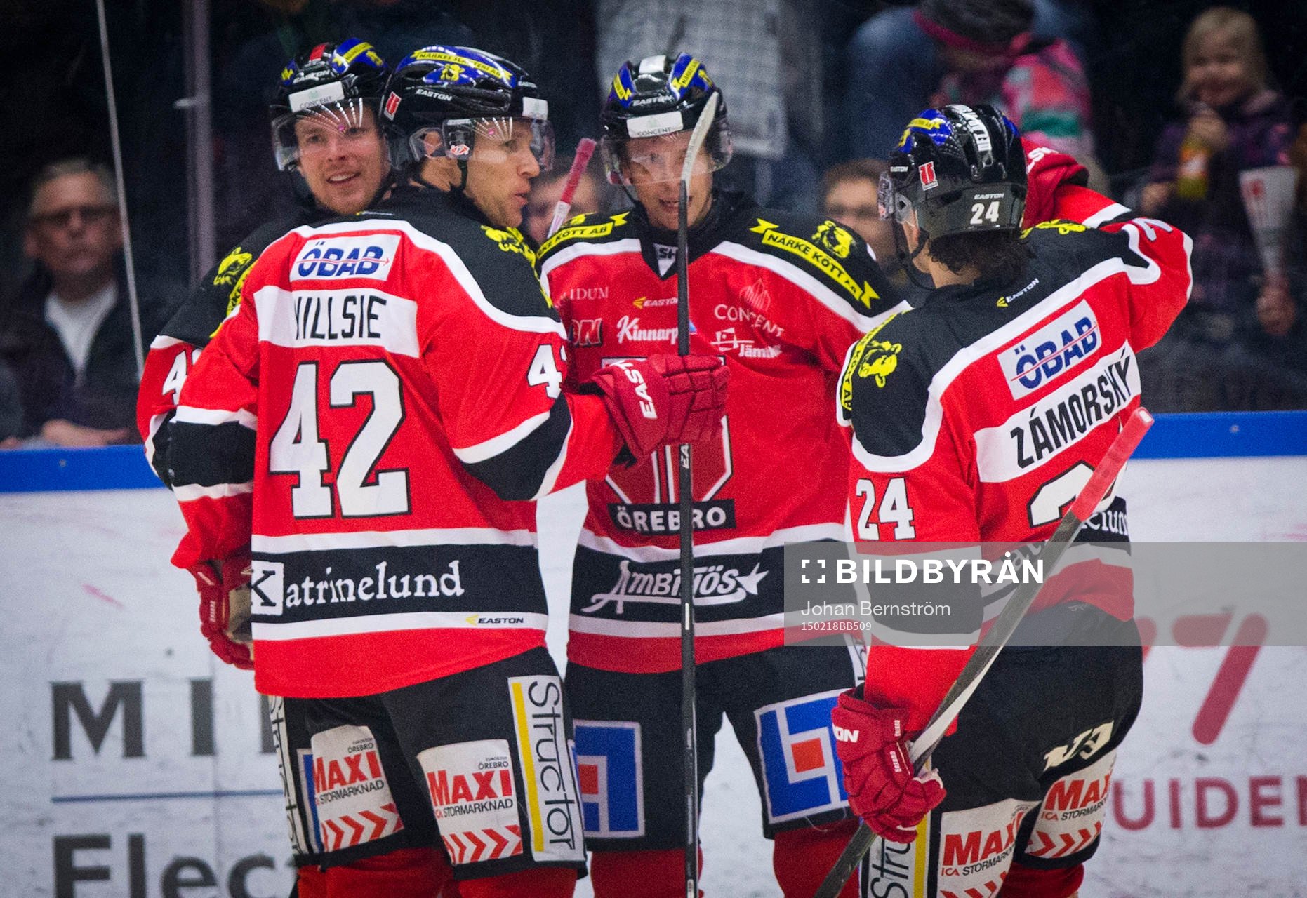 Örebros Brian Willsie gör 2-1 och jublar