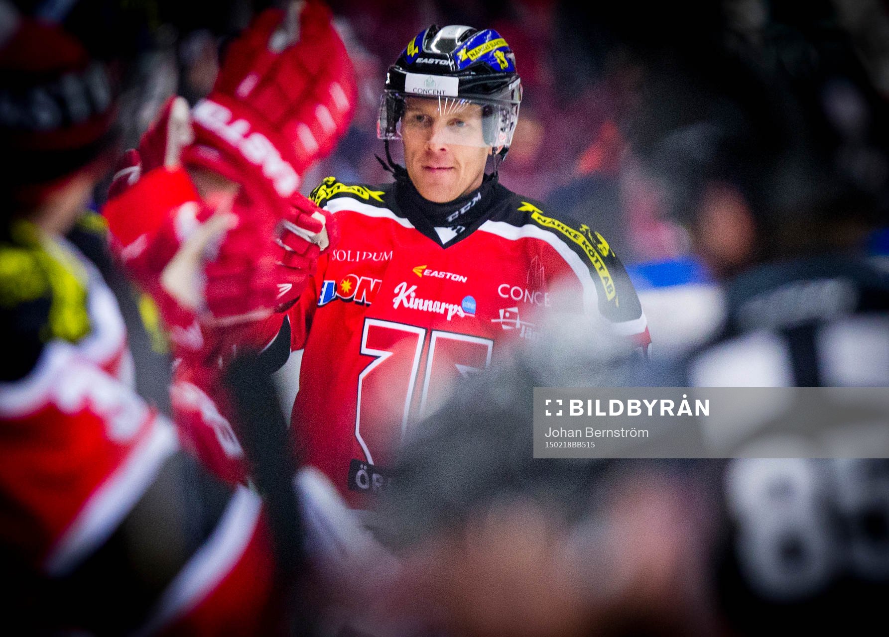 Örebros Brian Willsie gör 2-1 och jublar