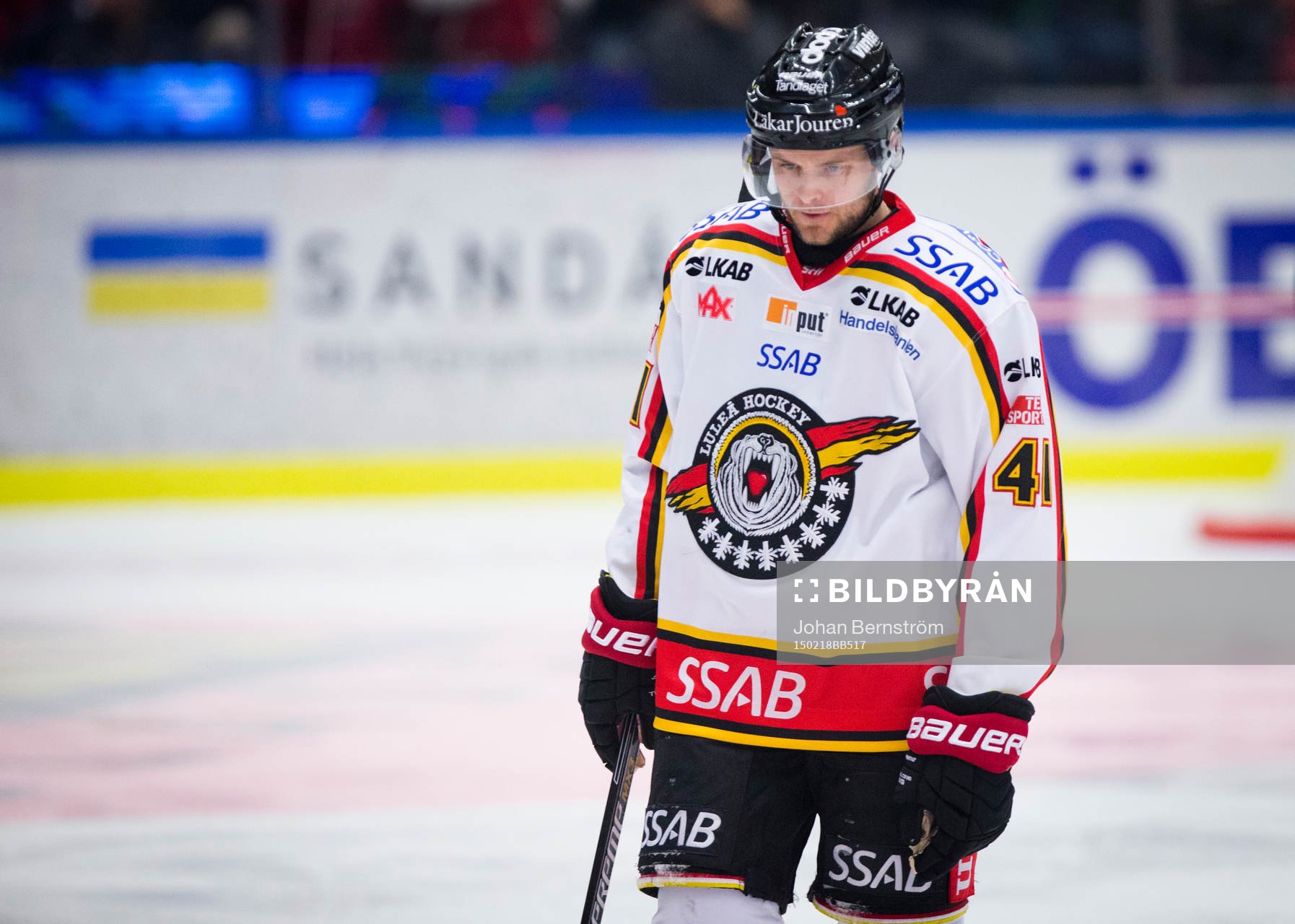 Luleås Chad Billins deppar