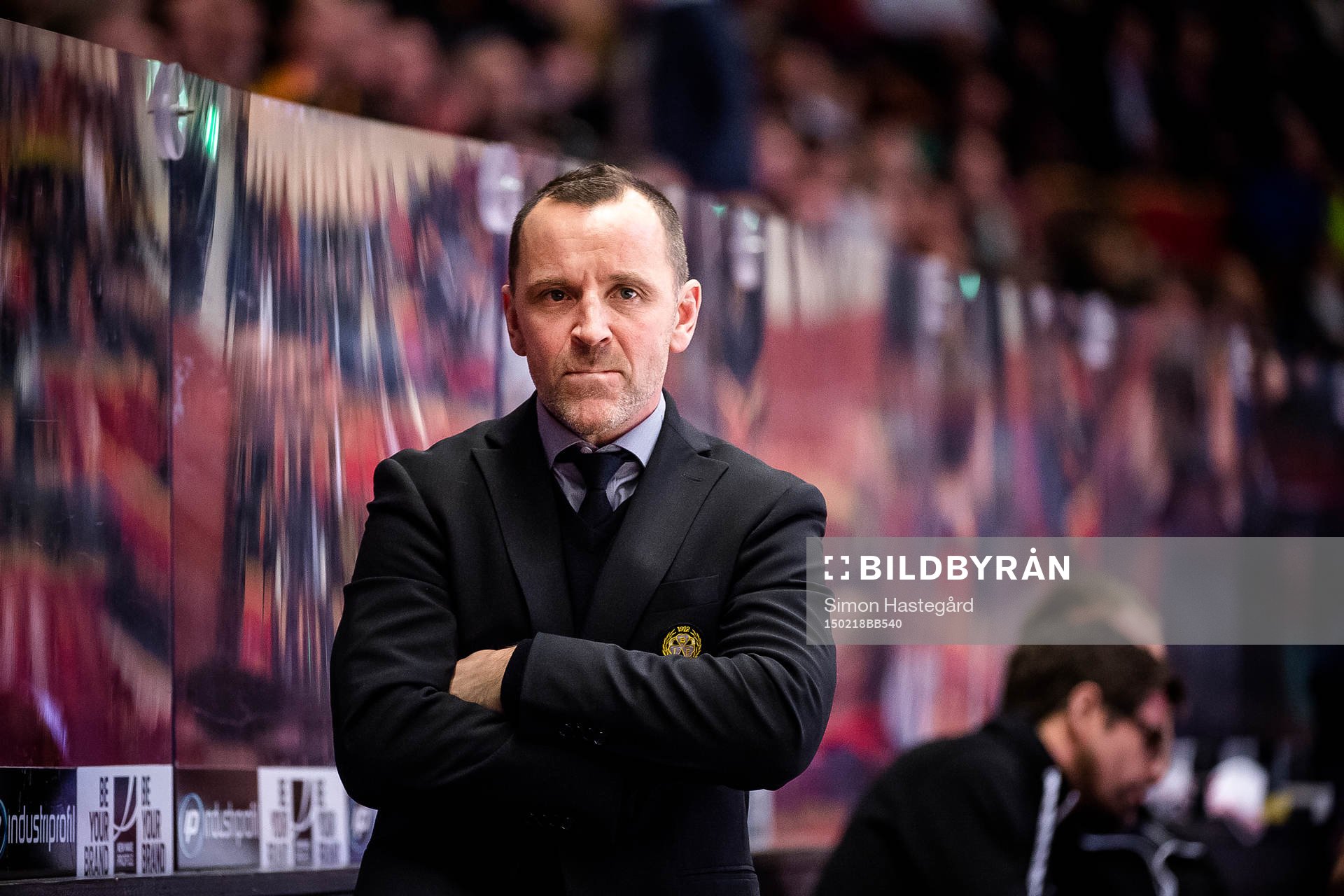 Brynäs huvudtränare Thomas Berglund  deppar