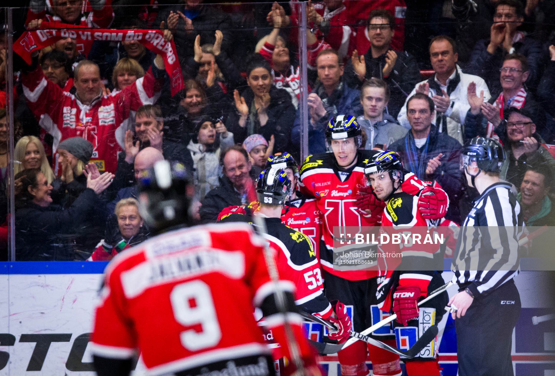 Örebros Marko Anttila gör 4-1 och jublar