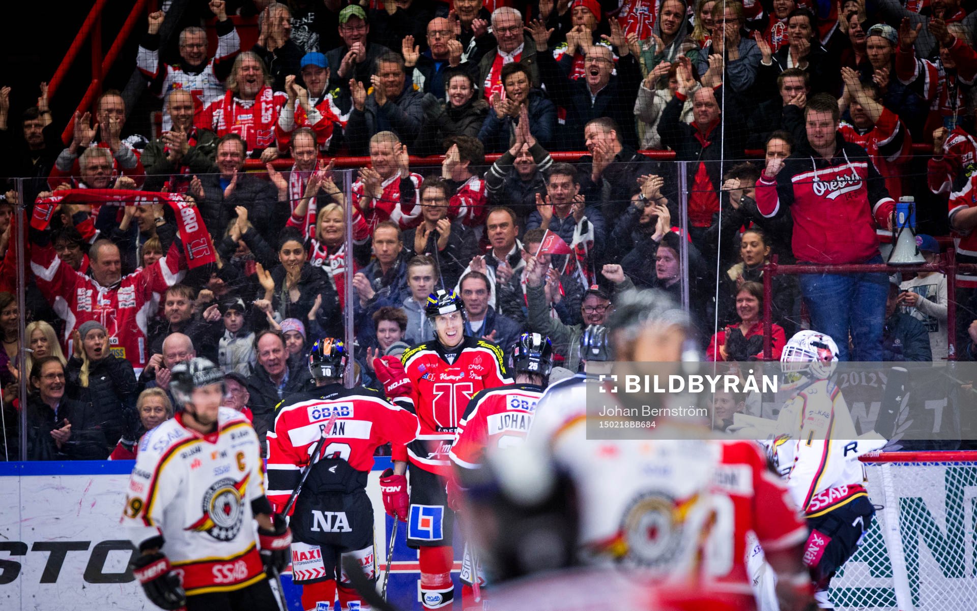 Örebros Marko Anttila gör 4-1 och jublar