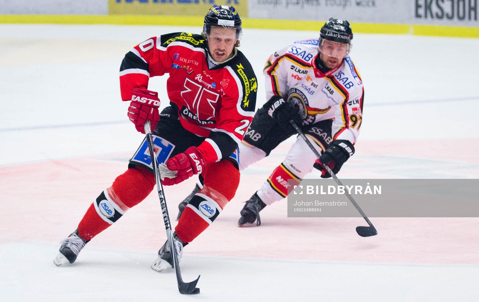 Örebros Marcus Weinstock och Luleås Per Ledin