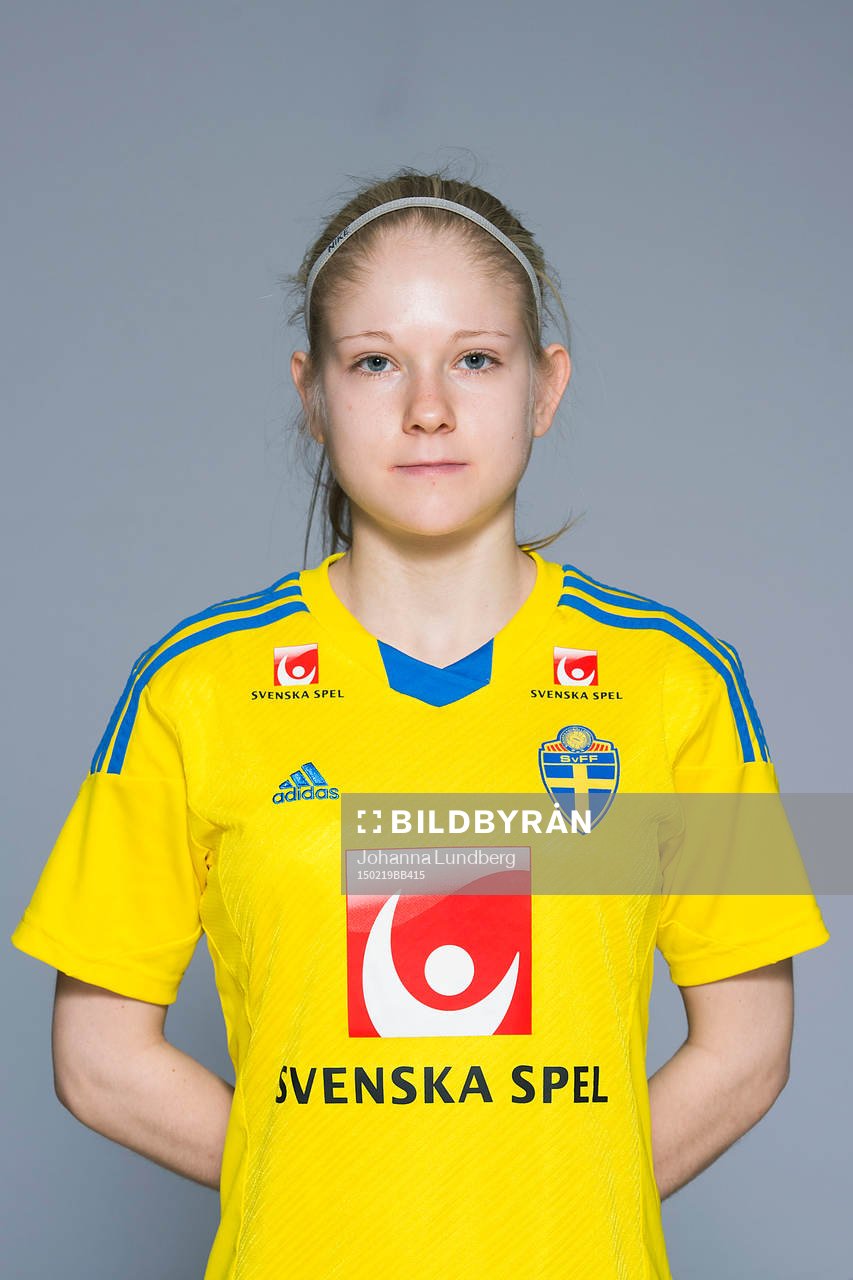 Ida Norström som spelar i F17/98-landslaget