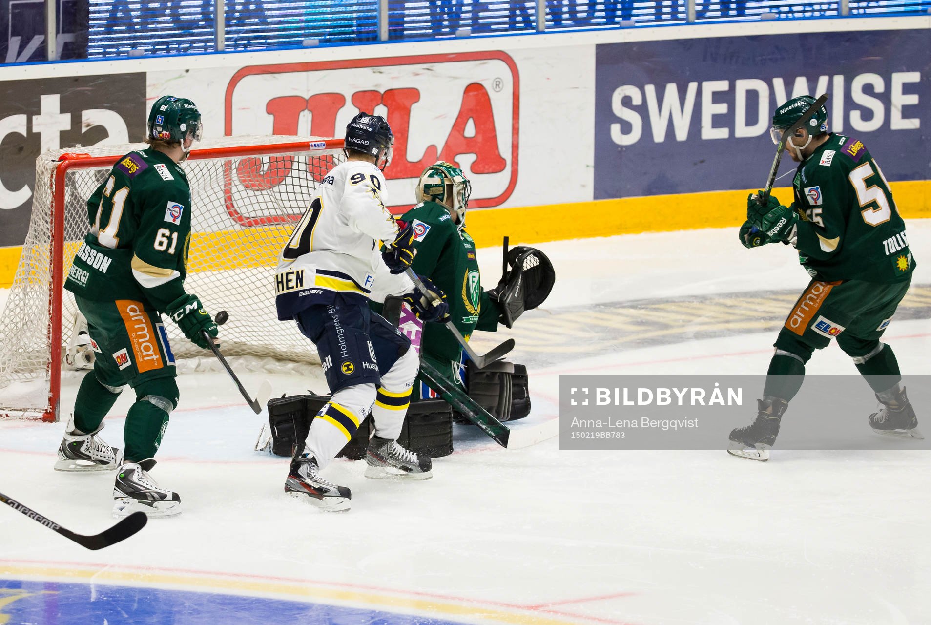 s Erik Christensen (ej i bild) kvitterar till 1-1 bakom