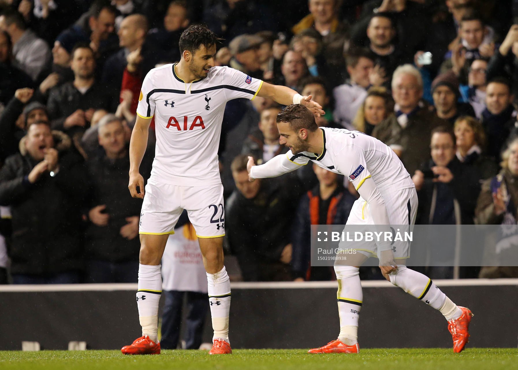  Football - Tottenham Hotspur v Fiorentina - UEFA Europa League Second Round First Leg - White Hart Lane, London, England - 19/2/15