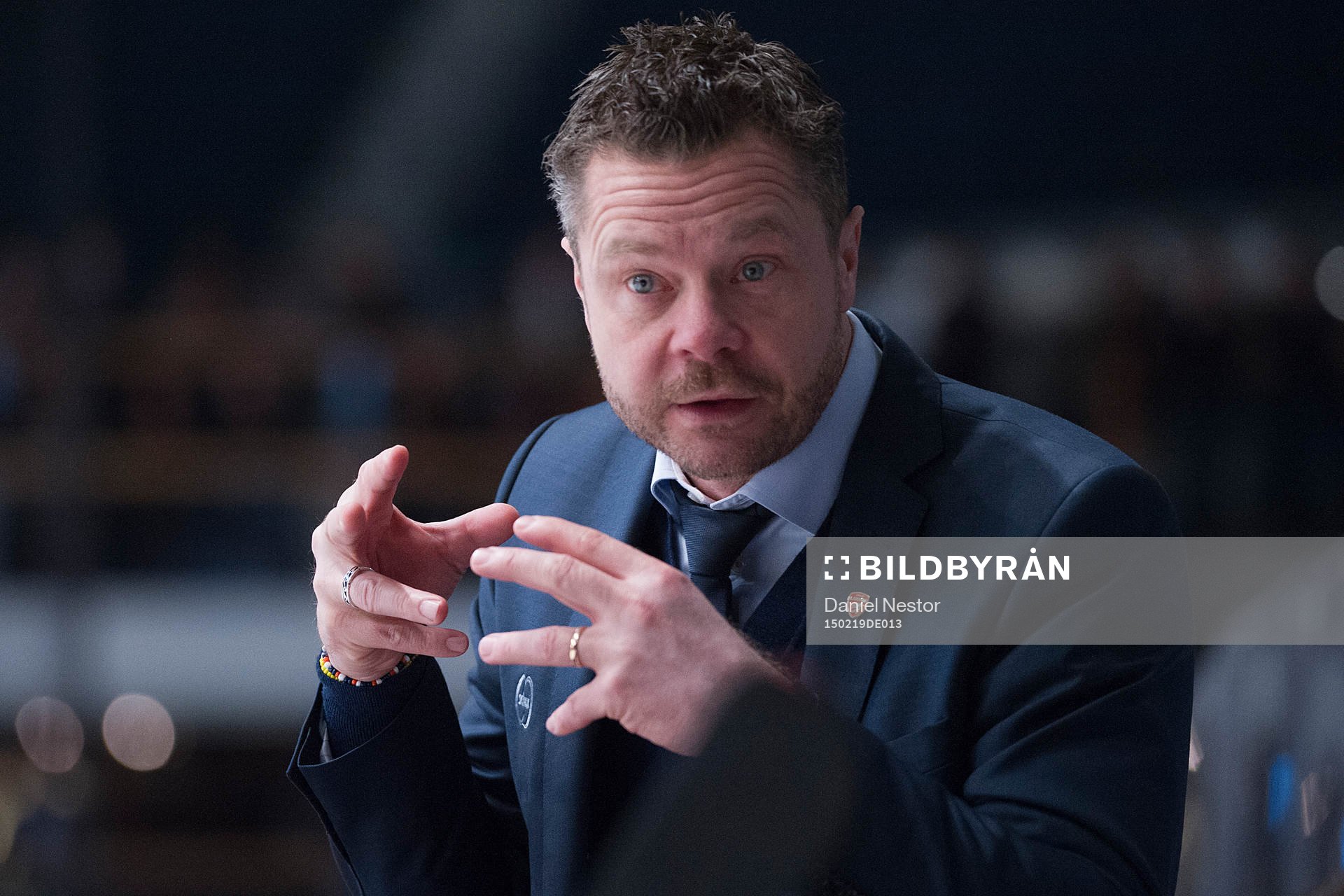 Växjös assisterande tränare Fredrik Hellgren