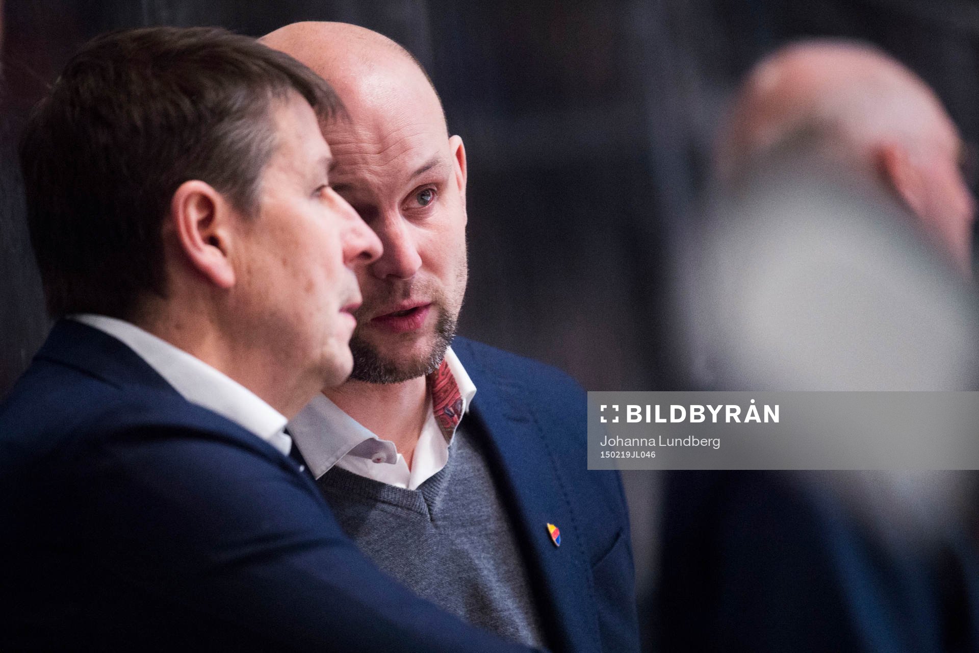 Djurgårdens assisterande tränare Tony Zabel (th)