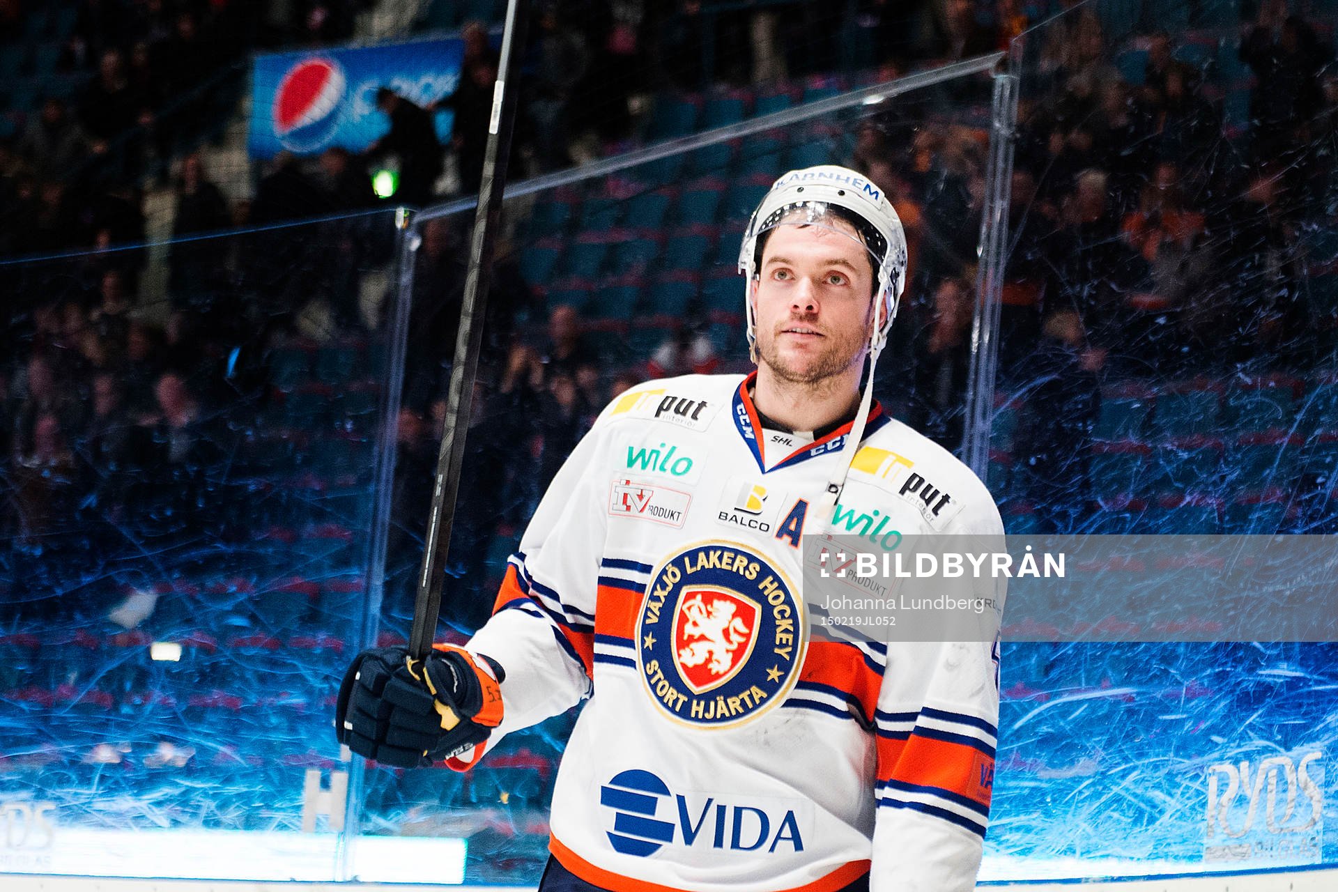 Växjös Noah Welch tackar publiken