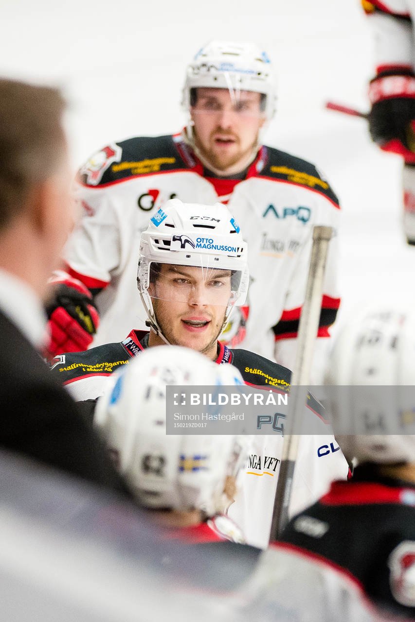 Malmö Redhawks Björn Svensson jublar