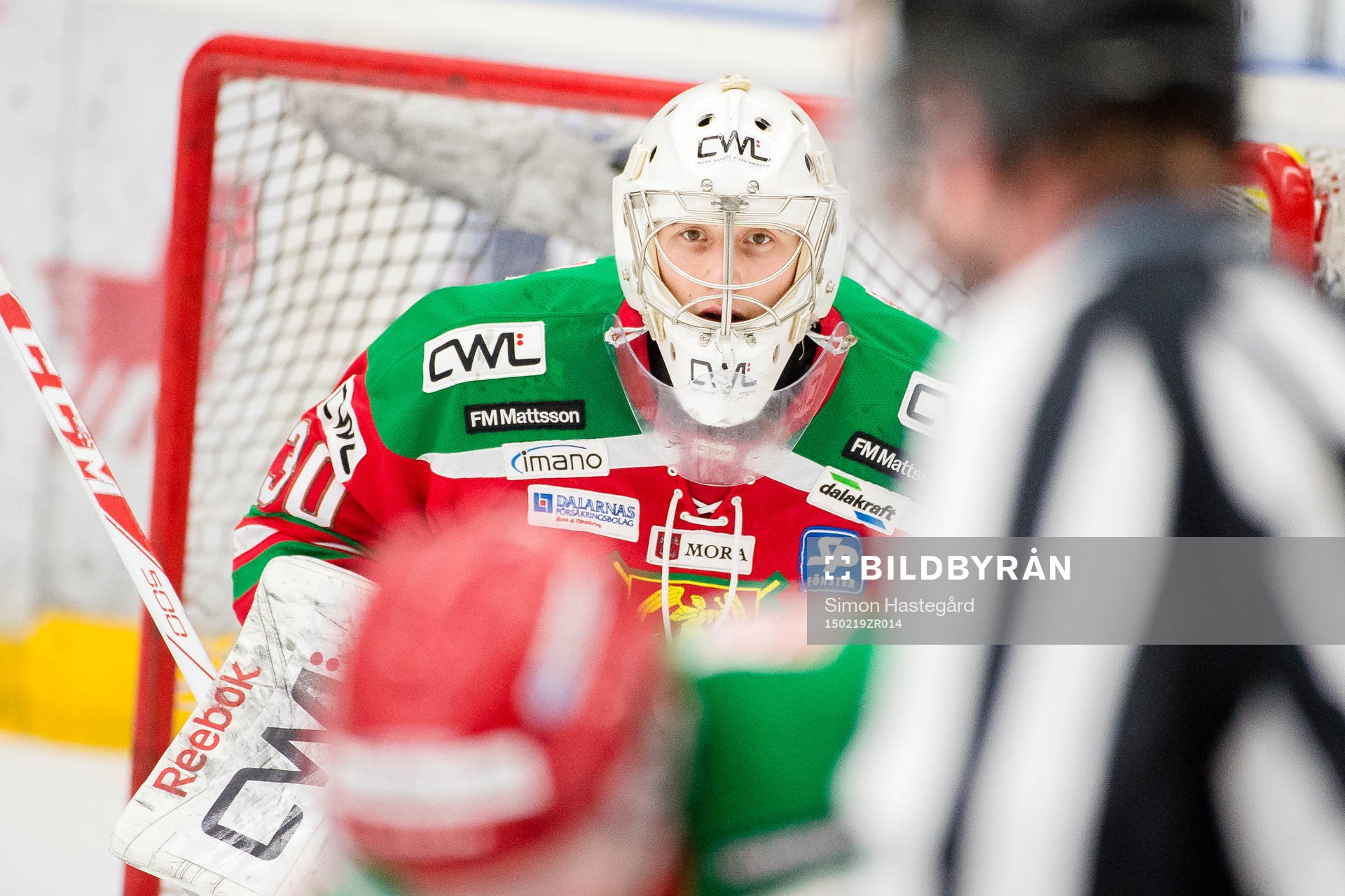 Moras målvakt Jacob Johansson