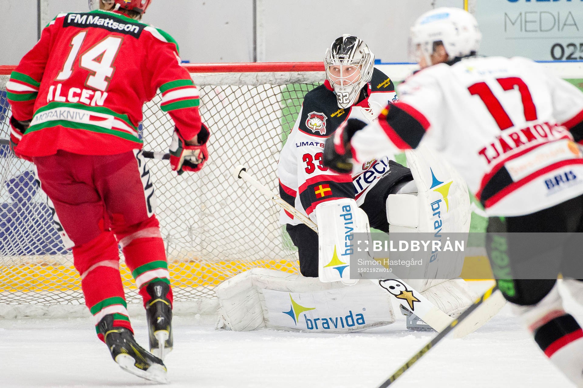 Malmö Redhawks målvakt Niko Hovinen