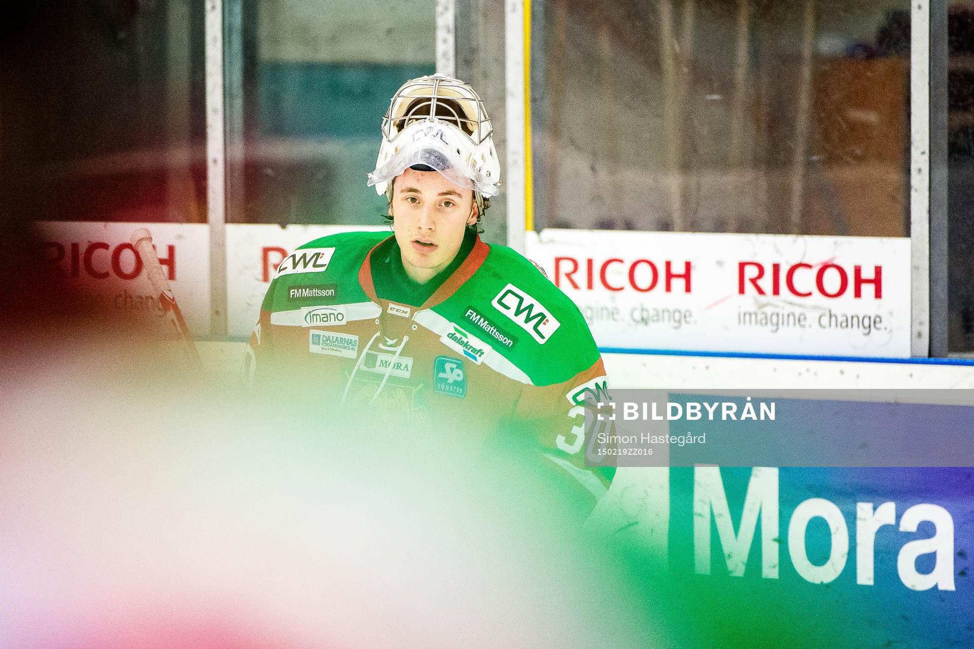 Moras målvakt Jacob Johansson