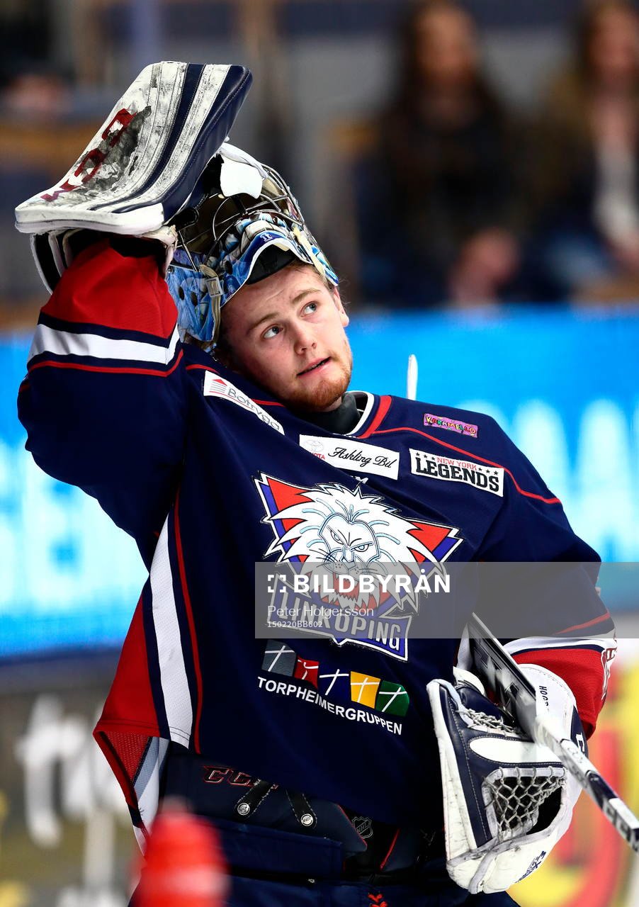 Linköping målvakt Marcus Högberg