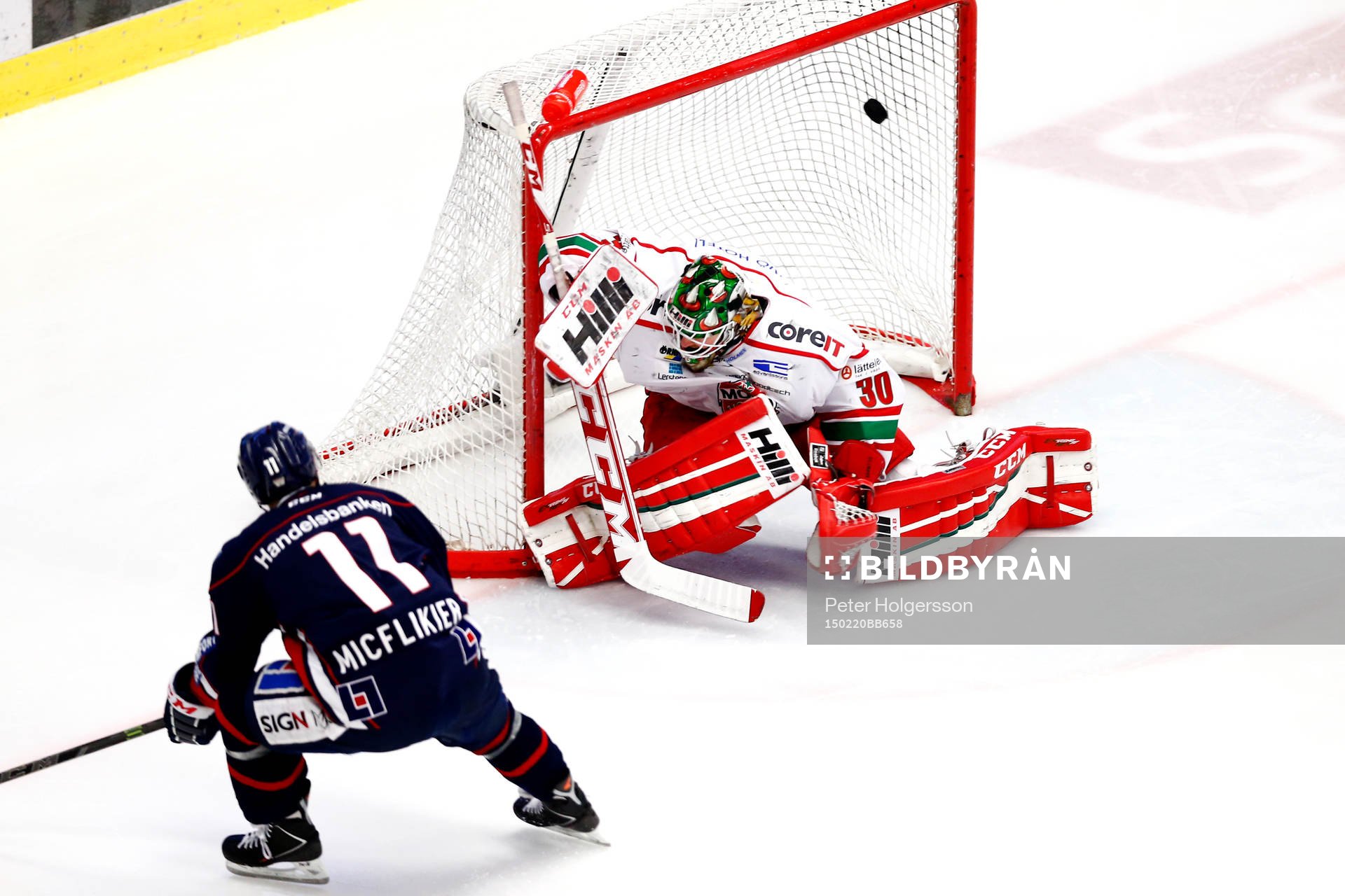 Linköpings Jacob Micflikier gör 1-0