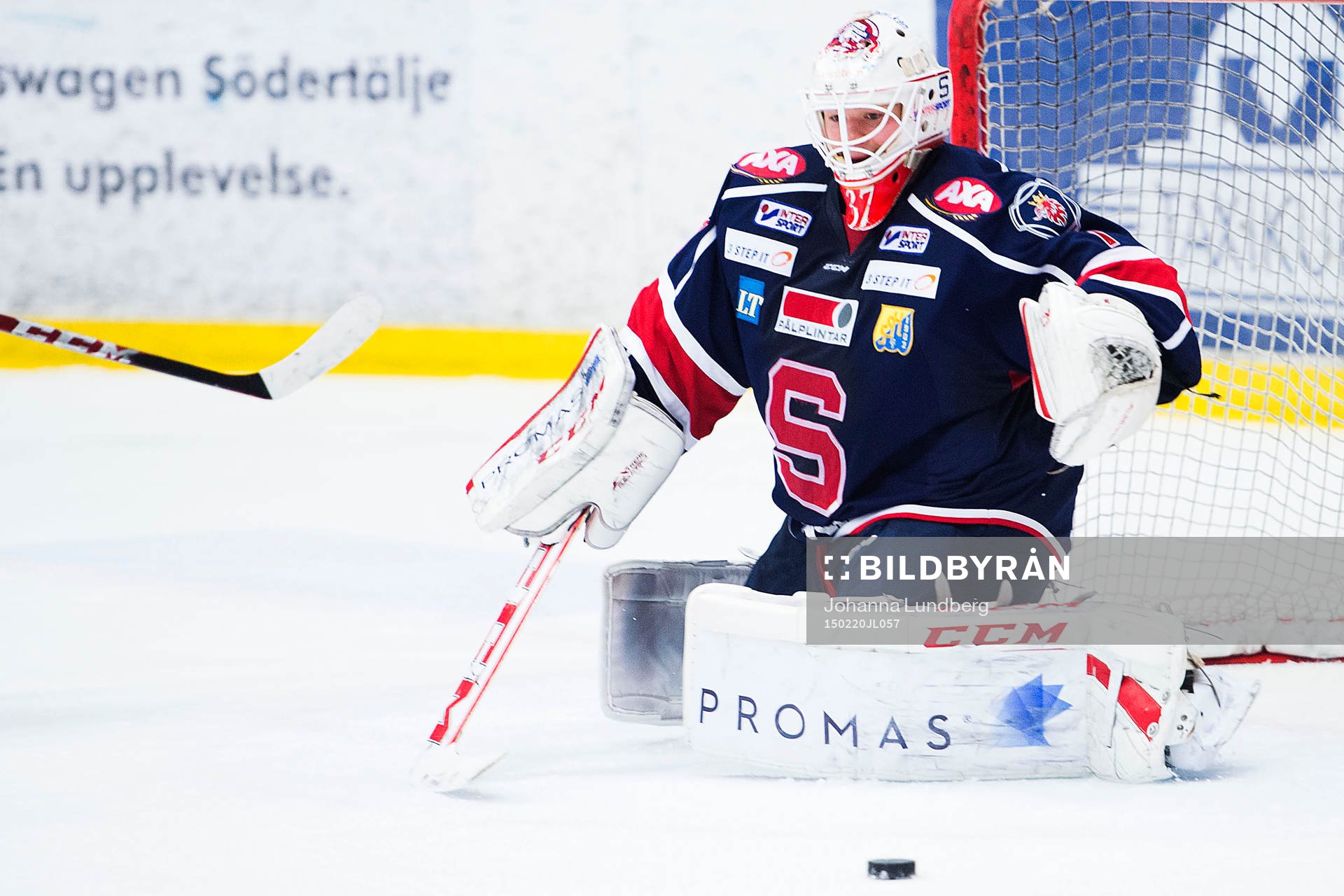 Södertäljes målvakt Christoffer Bengtsberg