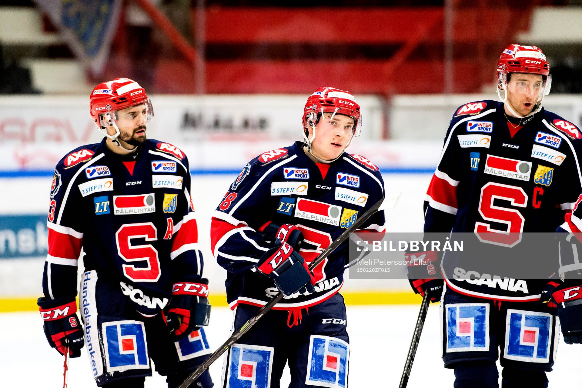 Södertäljes Mattias Beck, Jesper Frödén och Pär Edblom