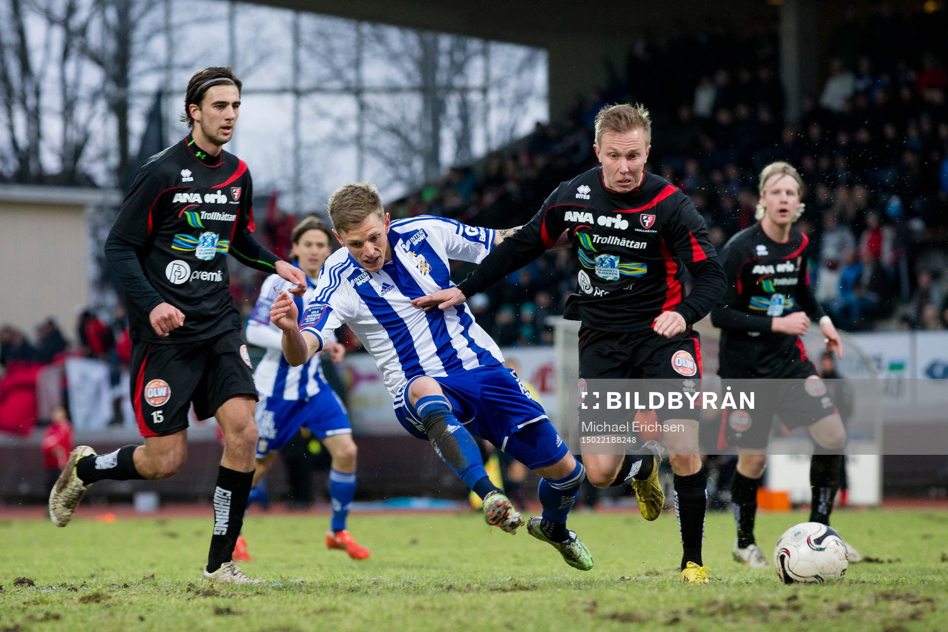 IFK Göteborgs Sören Rieks faller