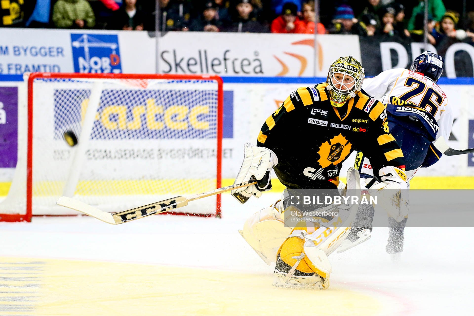 Skellefteås målvakt Erik Hanses