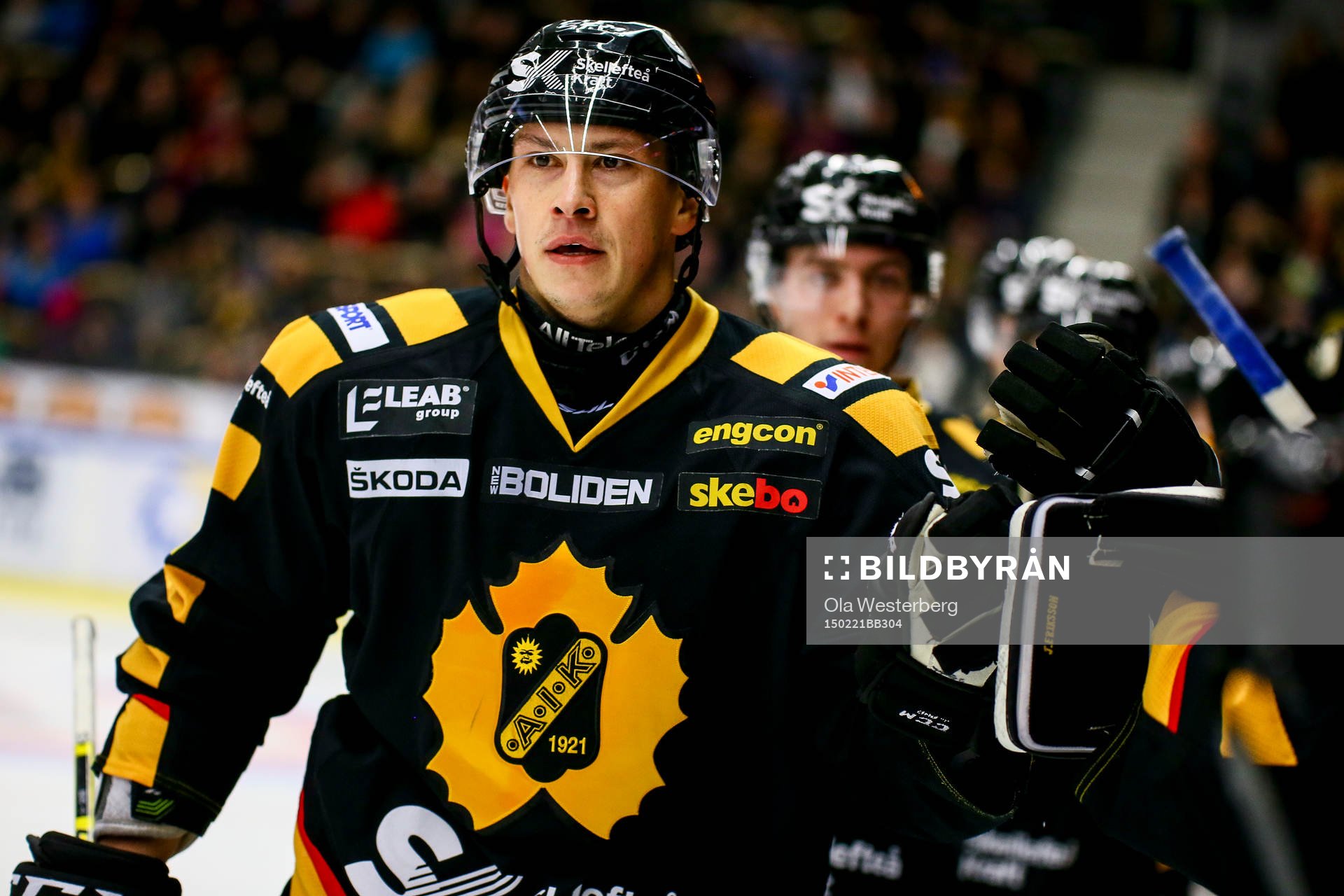 Skellefteås Martin Sevc jublar