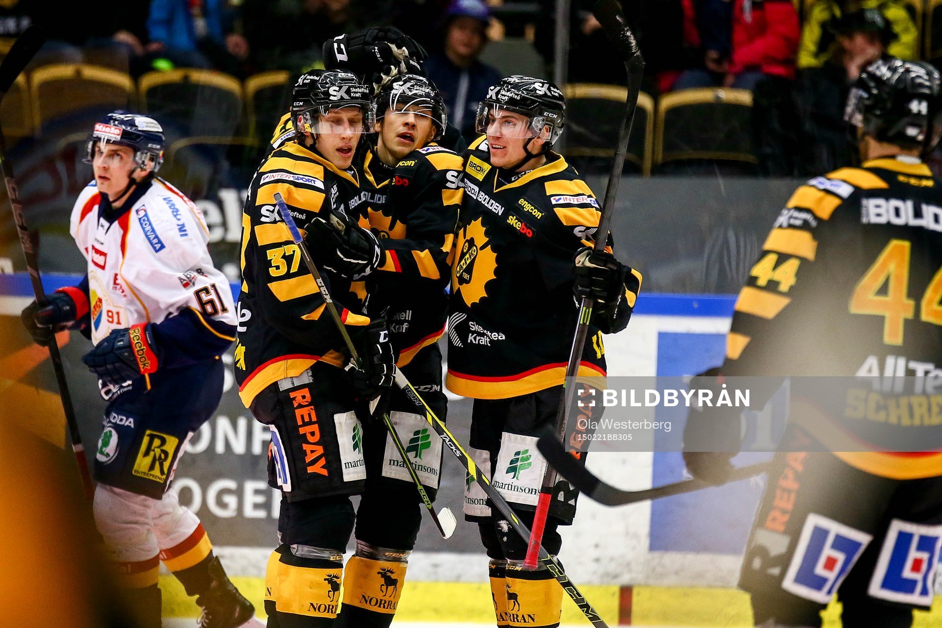 Skellefteås Martin Sevc jublar