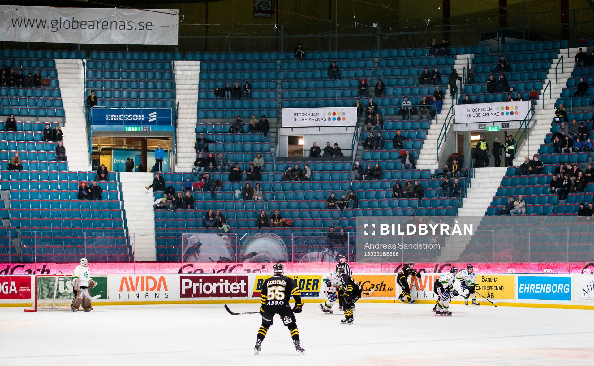 Glest på läktaren