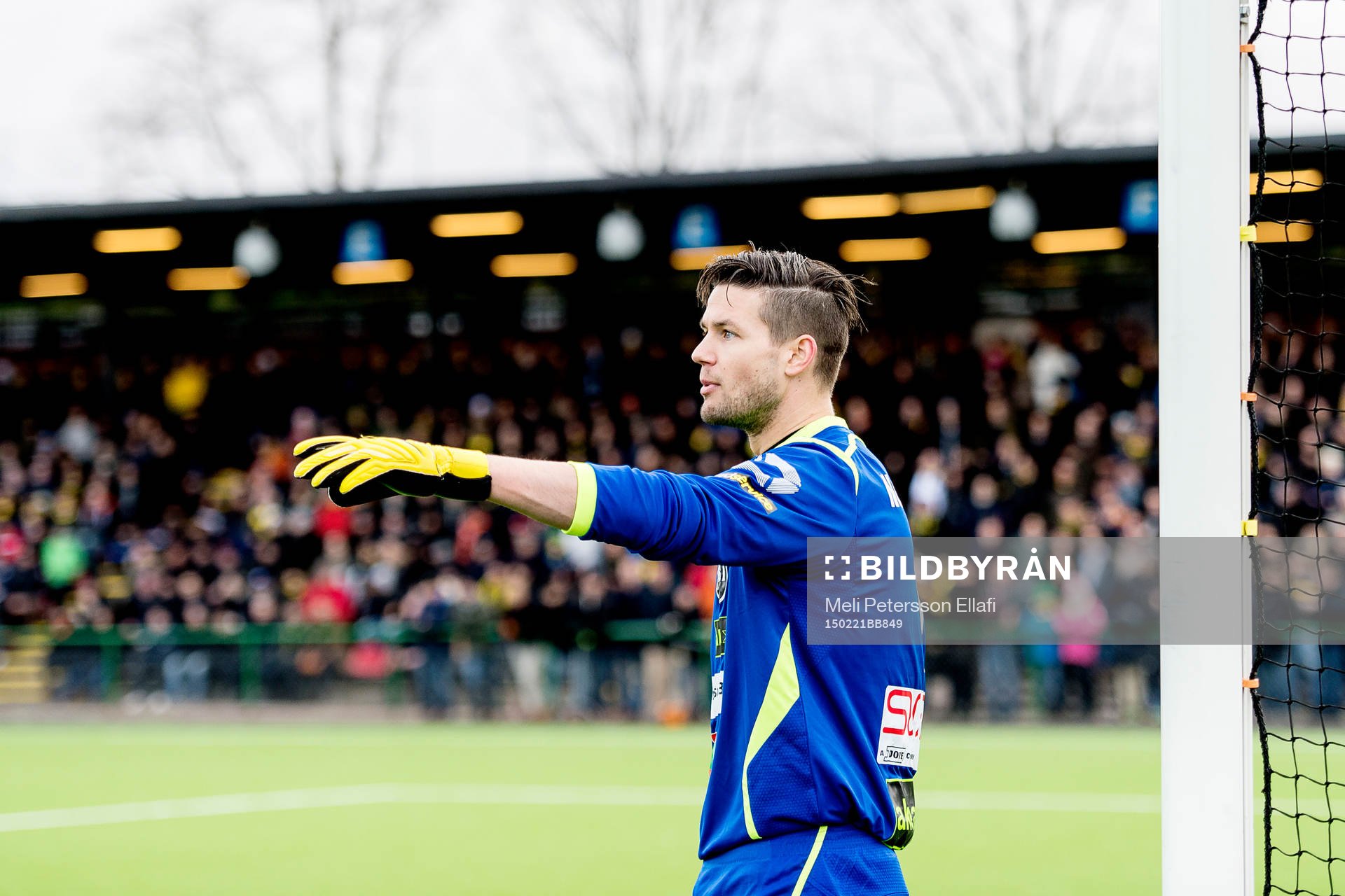 Landskronas målvakt Jonas Sandqvist
