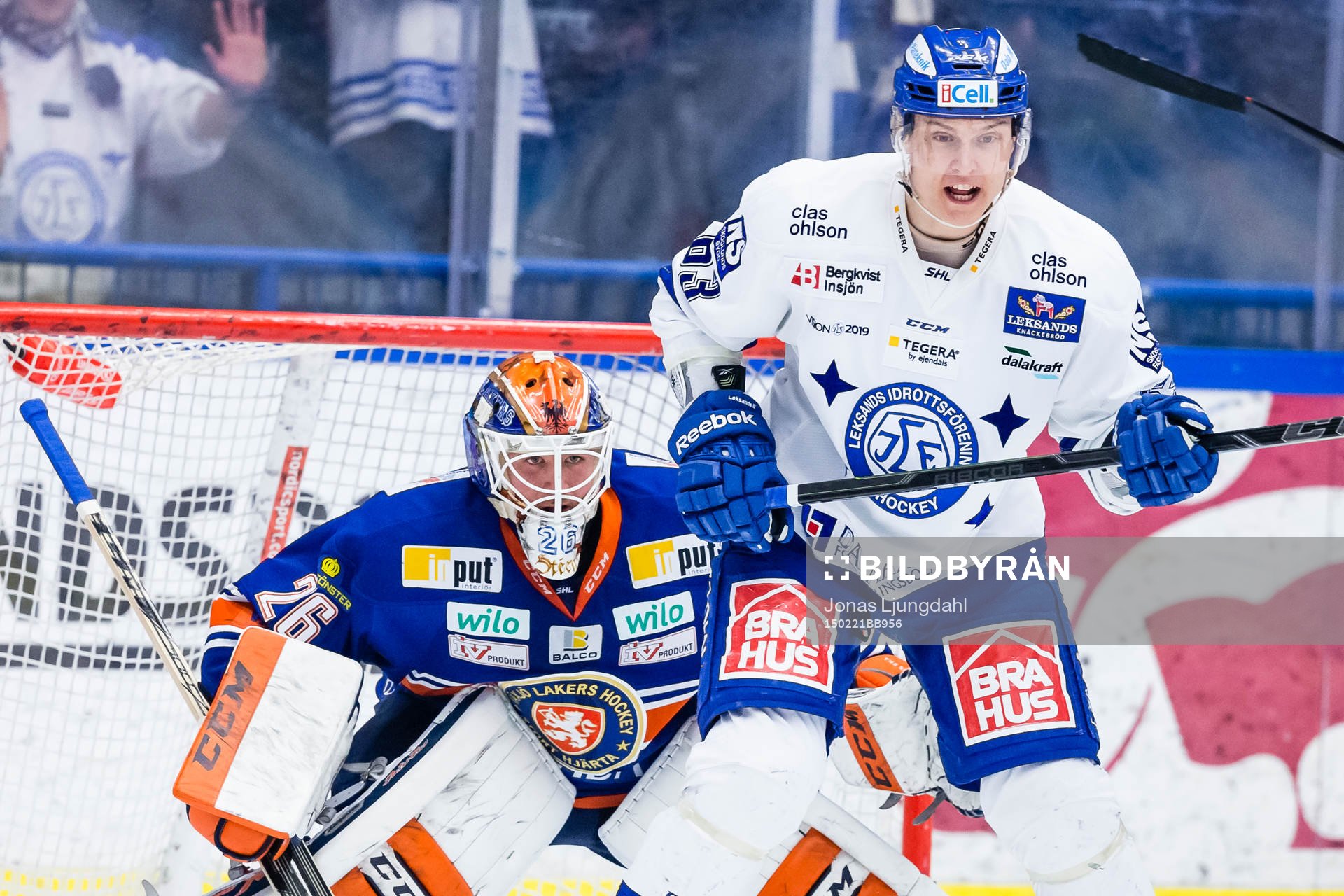 Leksands Fredrik Händemark oroar framför Växjös