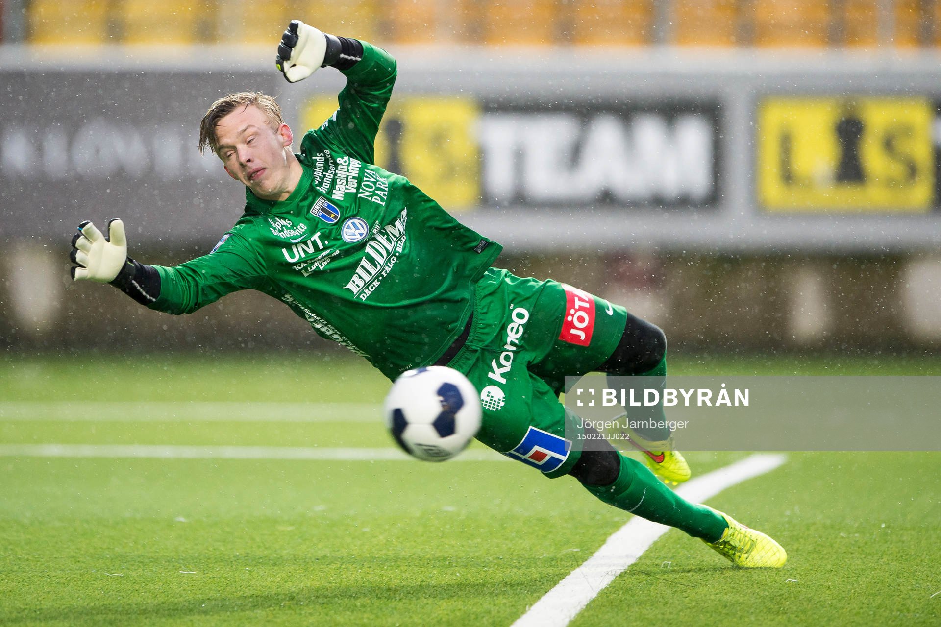 Sirius målvakt Andreas Andersson