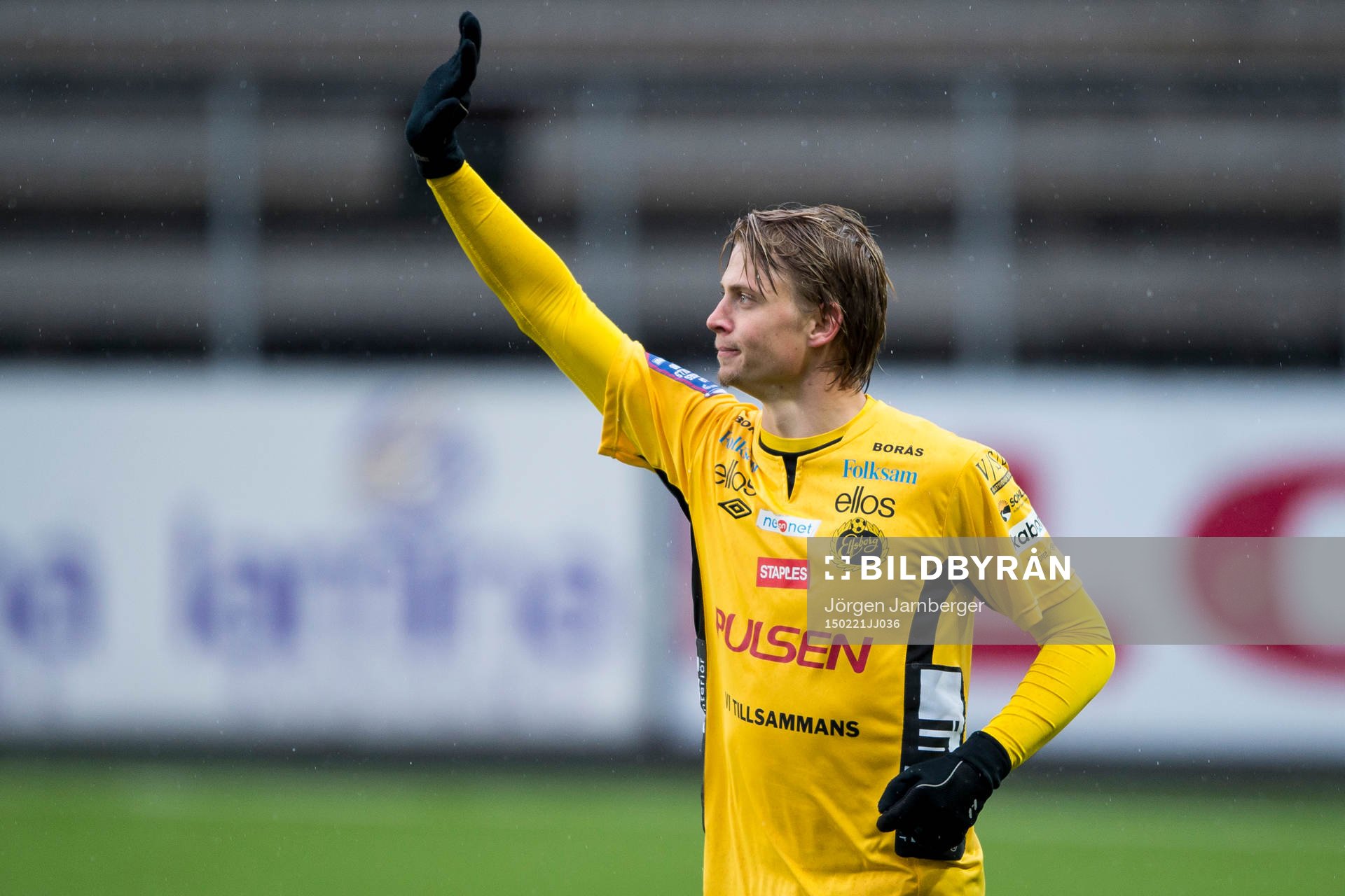 Elfsborgs Simon Hedlund jublar