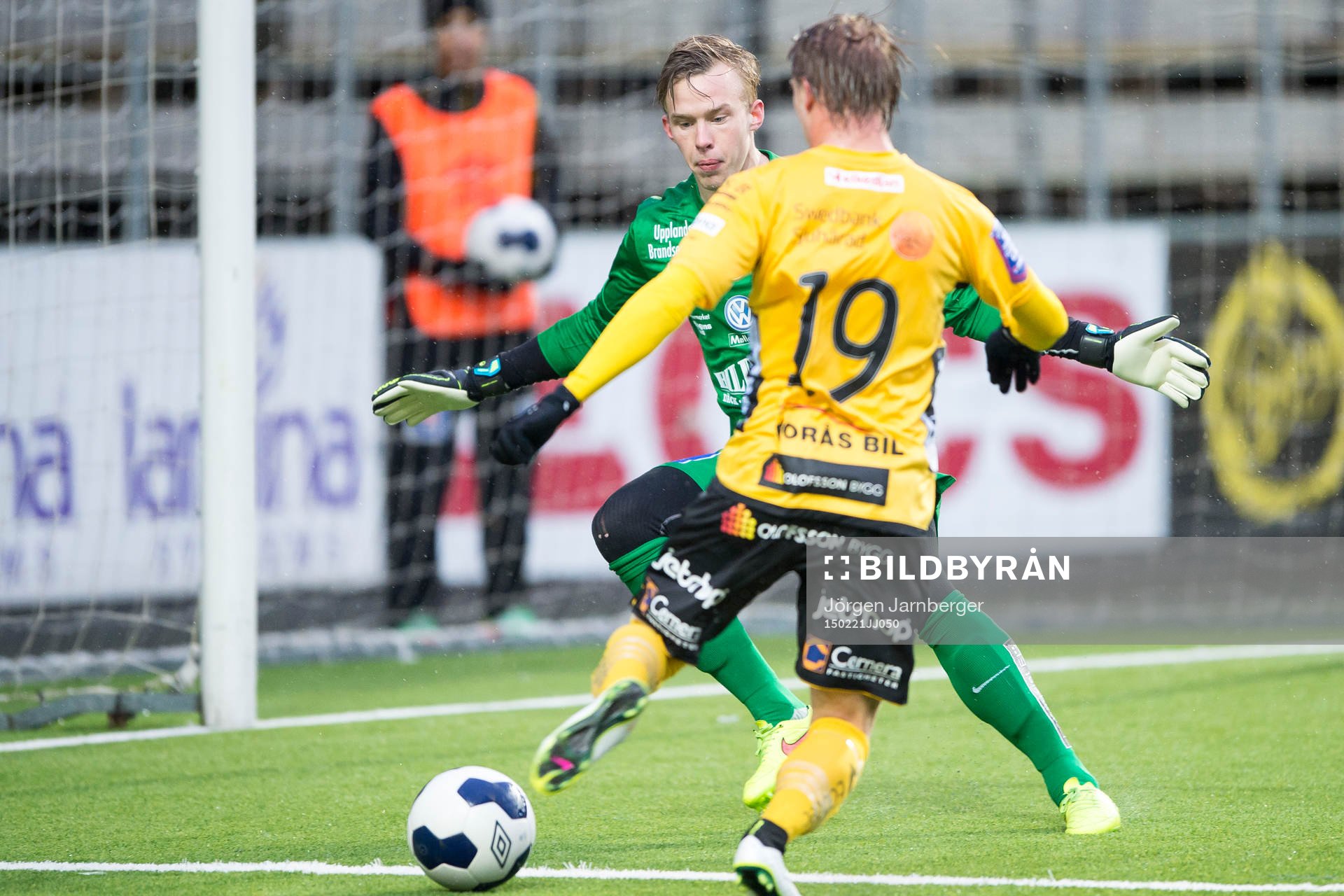 Sirius målvakt Andreas Andersson har koll på Elfsborgs