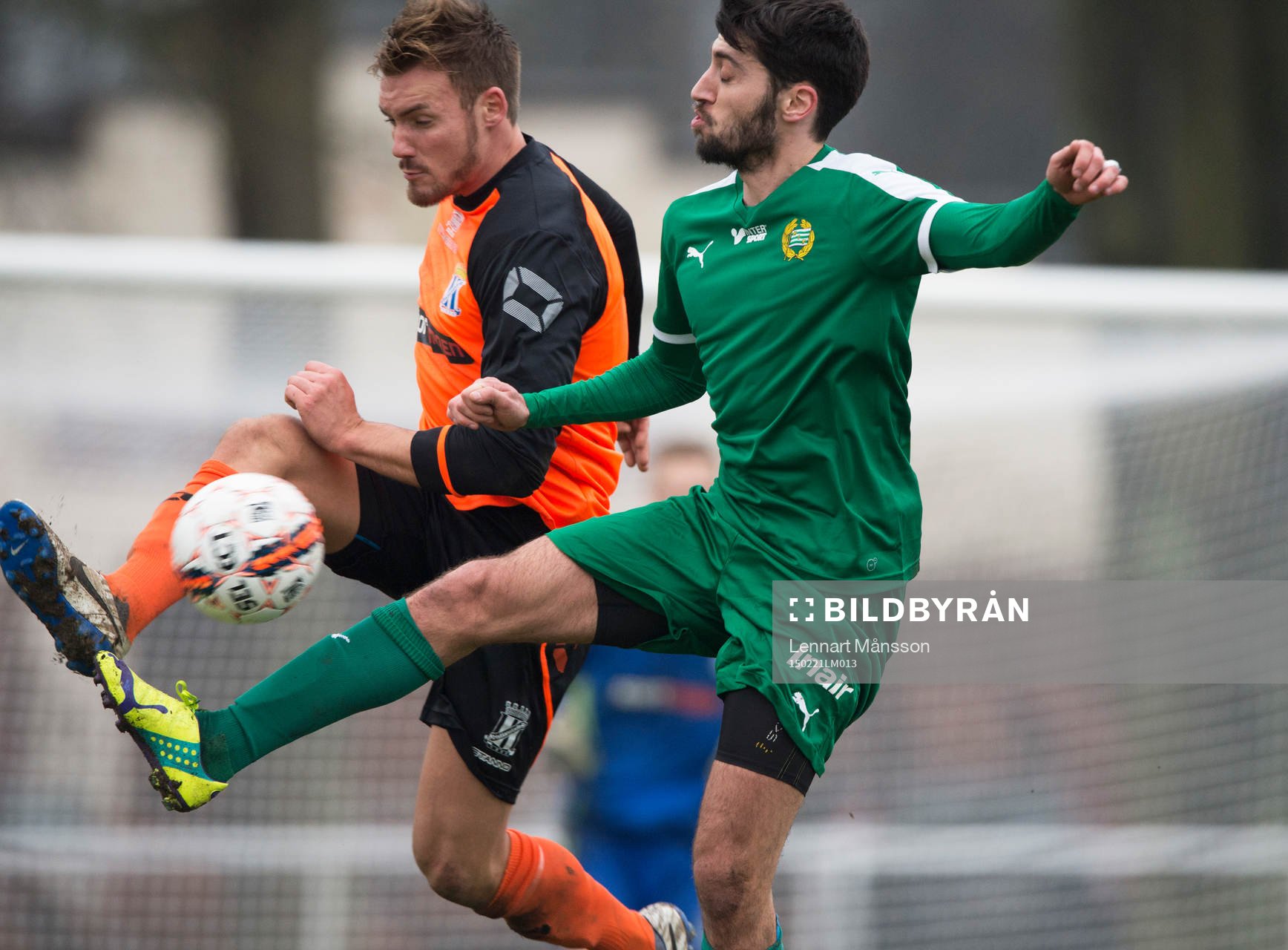 Hammarbys Nahir Besara i matchen i Svenska Cupen mellan
