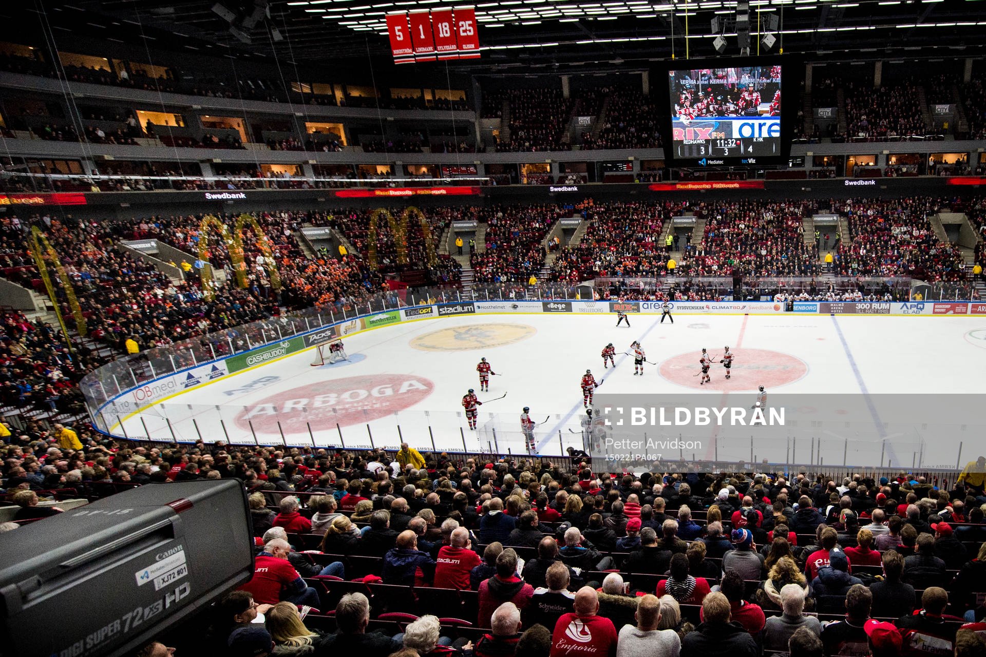 Fullsatt i Malmö Arena