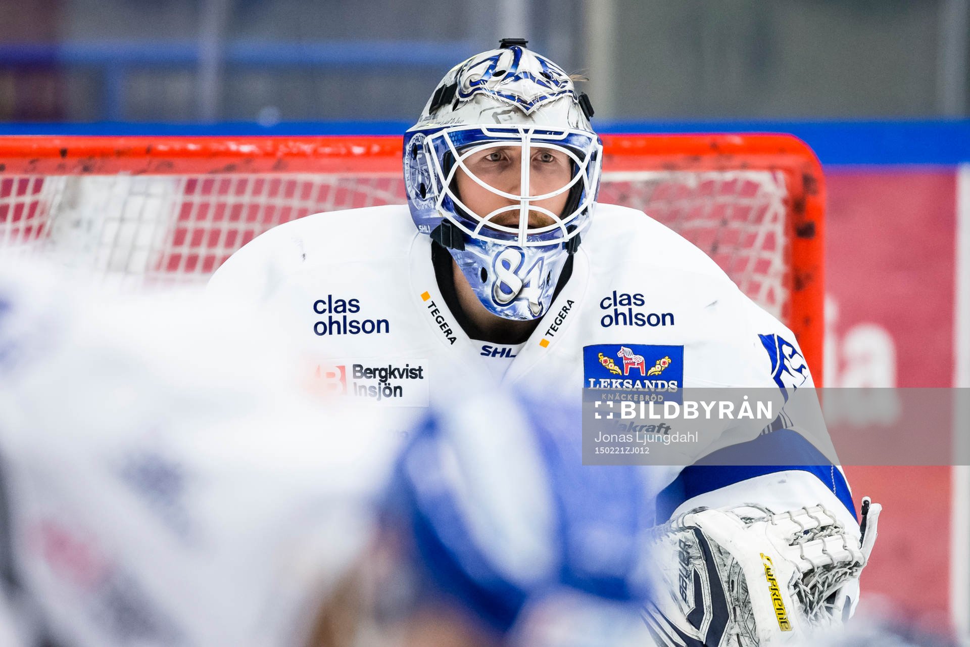 Leksands målvakt Joakim Lundström