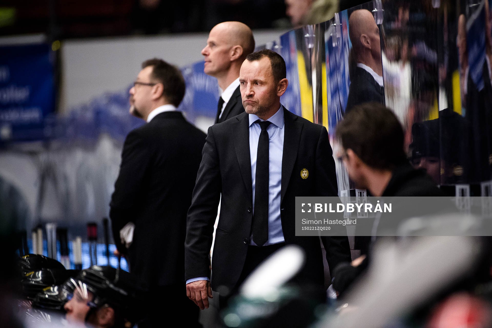 Brynäs Brynäs tränare Thomas Berglund deppar
