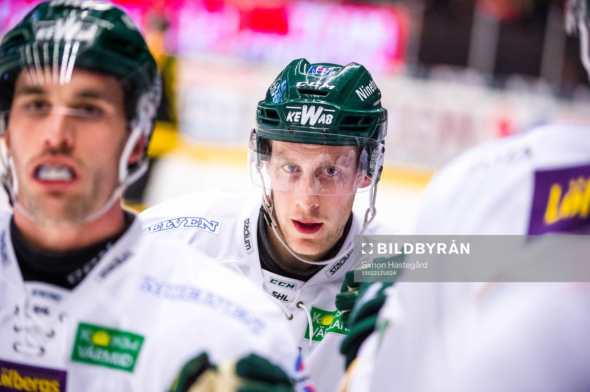 Färjestads Per Åslund jublar