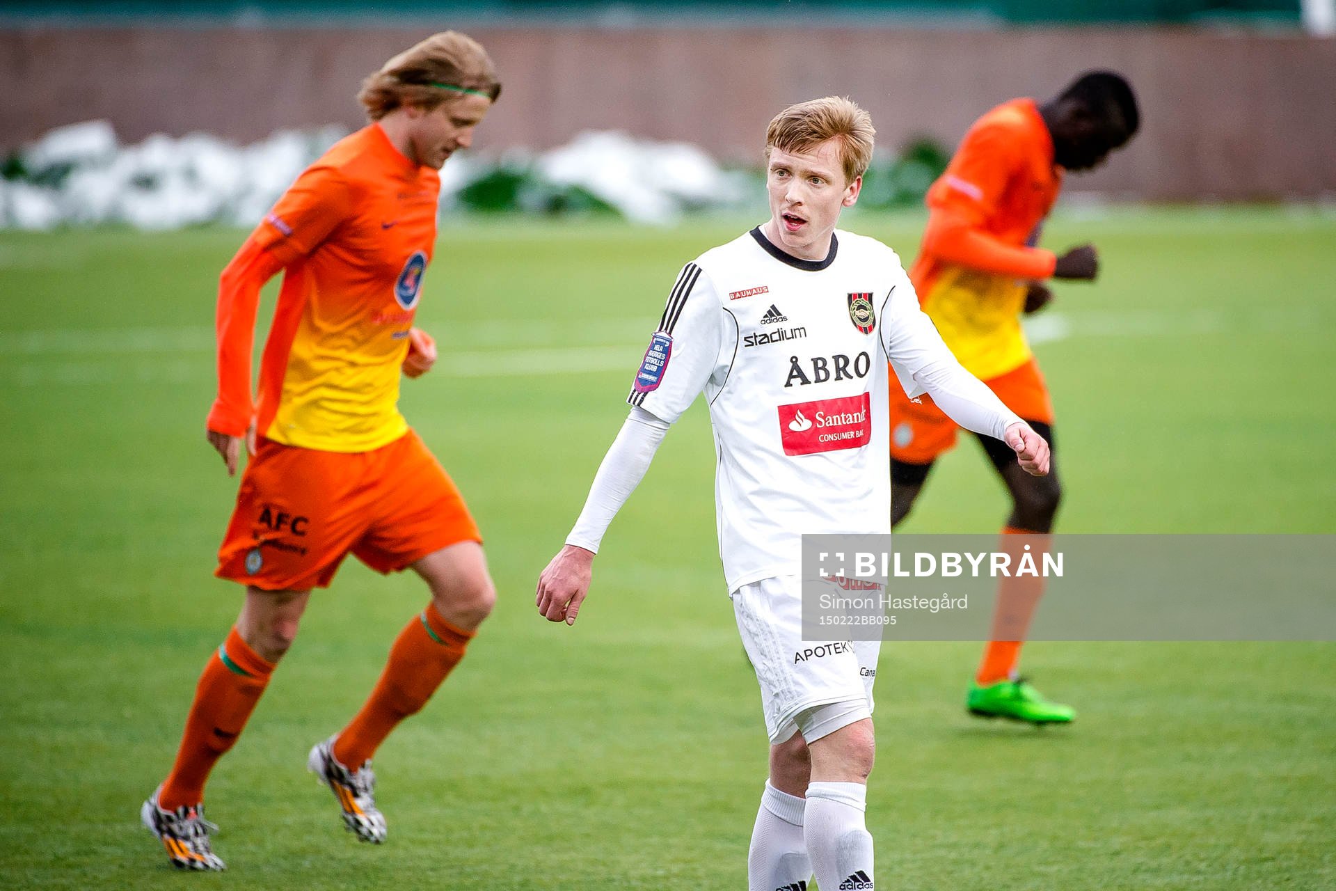 Brommapojkarnas Gustav Sandberg Magnusson deppar
