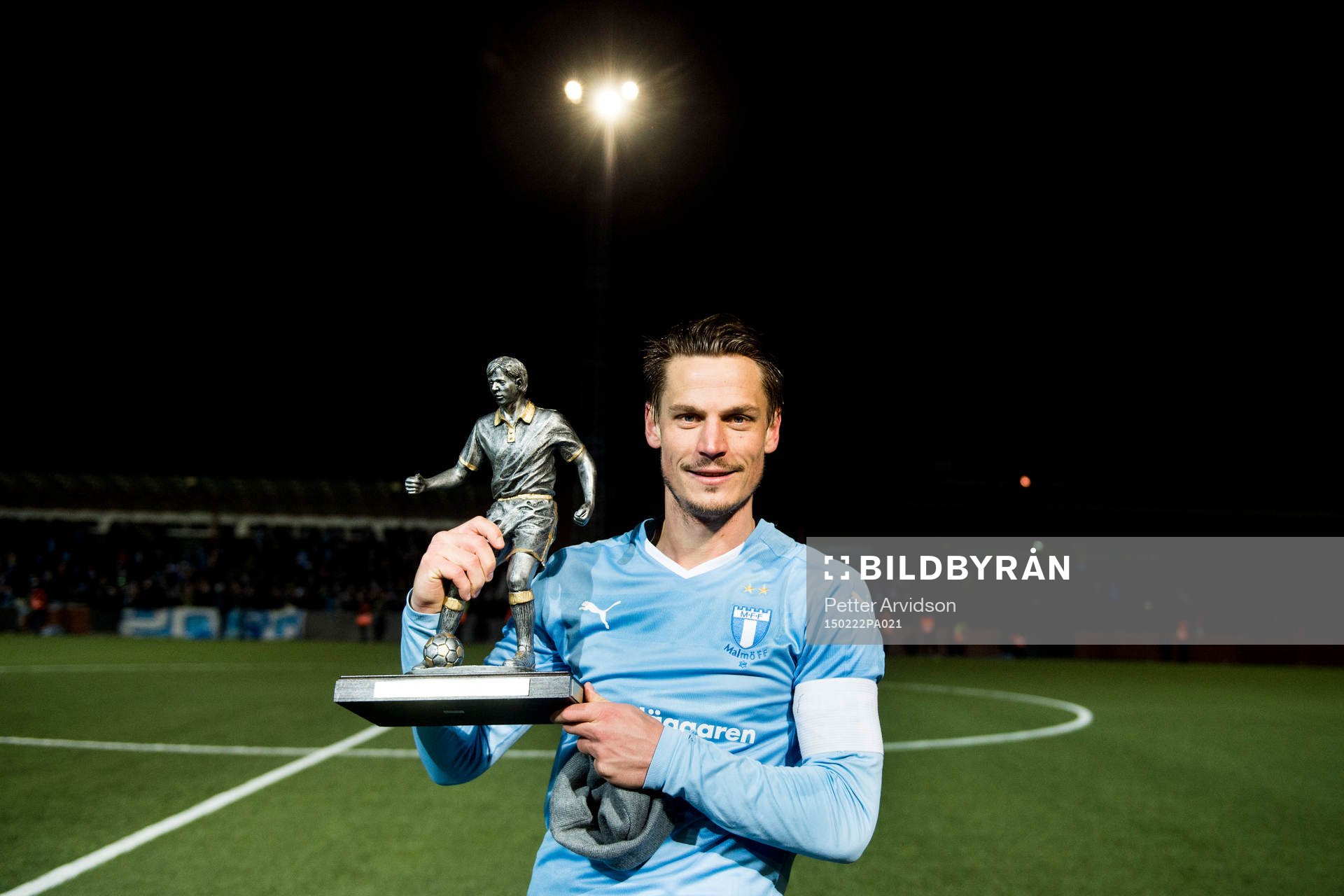 Malmö FFs Markus Rosenberg fick pris som Malmö FFs bästa