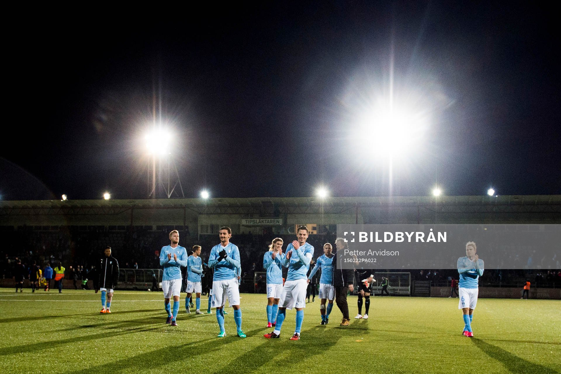 Malmö FFs spelare tackar publiken
