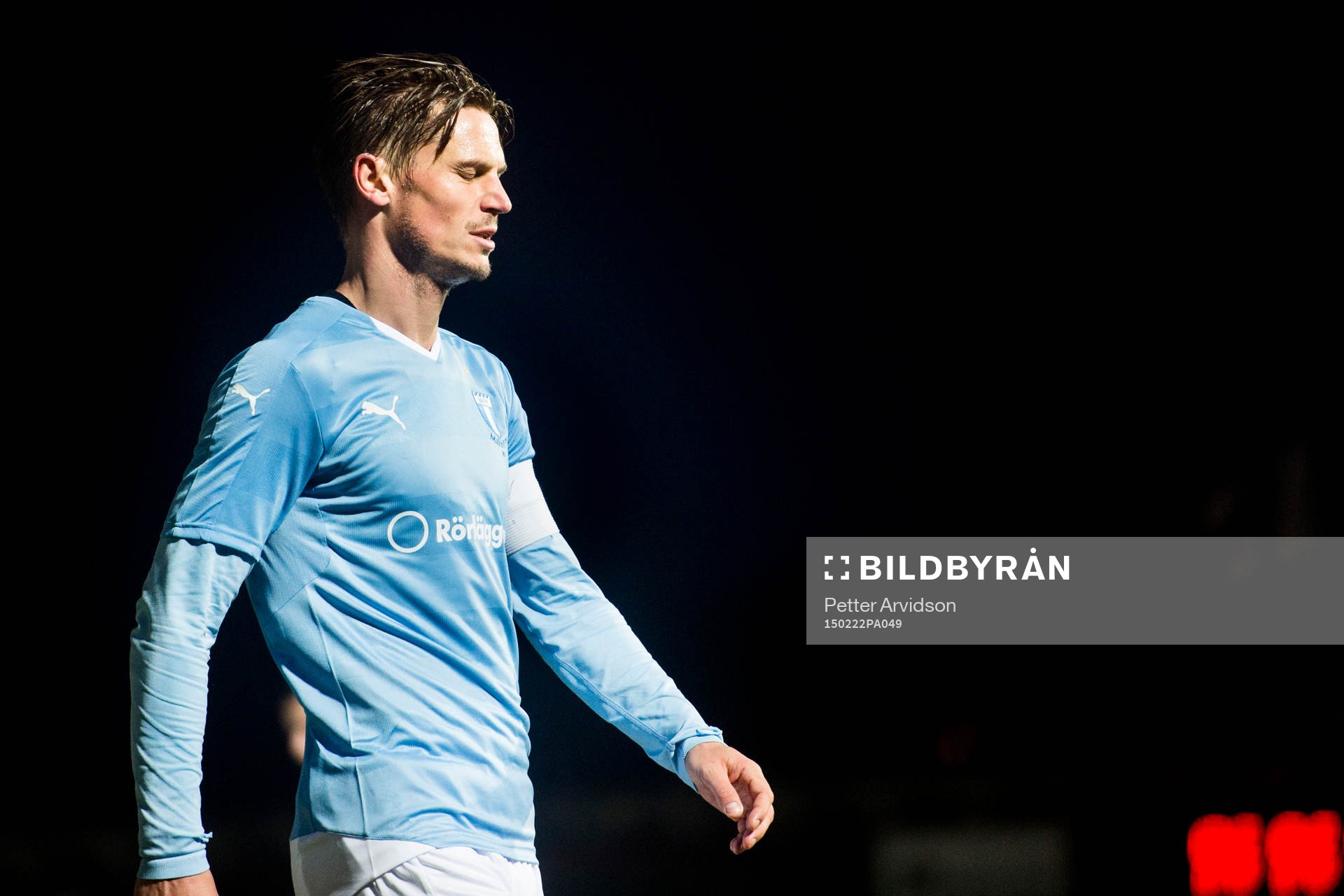 Malmö FFs Markus Rosenberg deppar